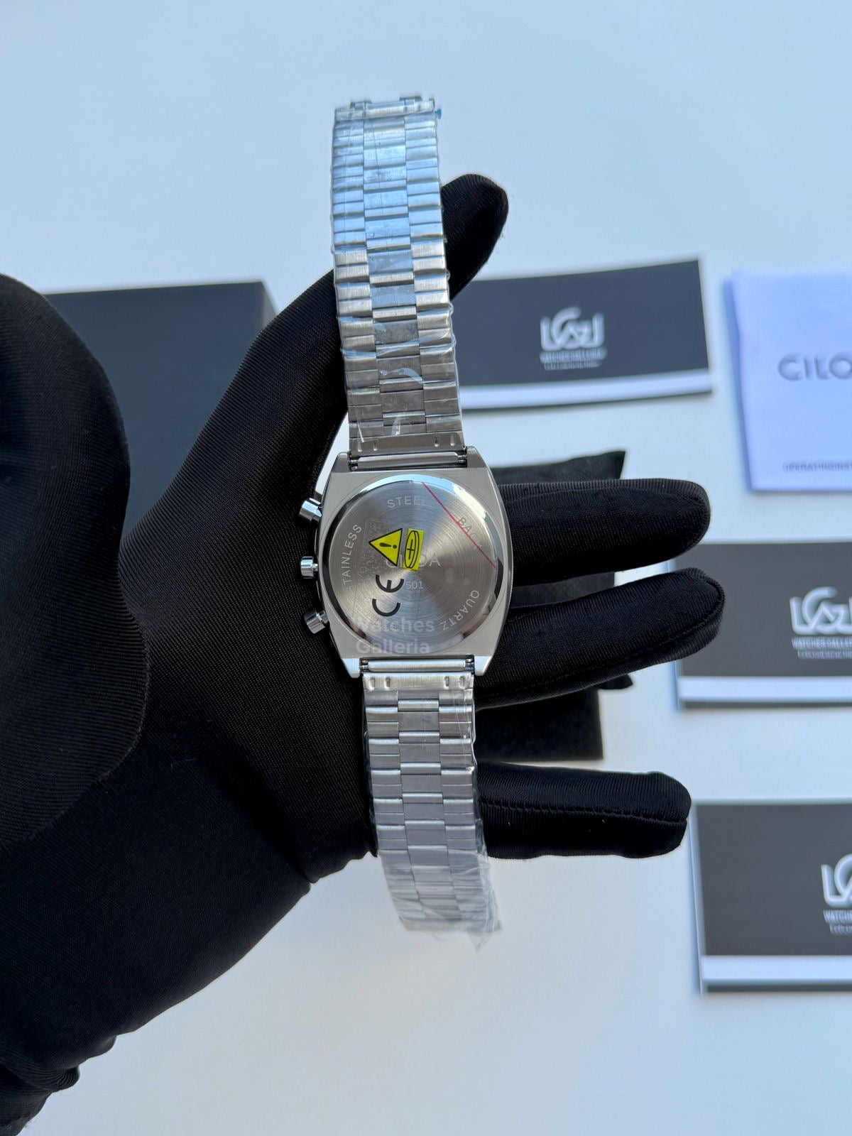 Ciloa Retro Dial Chronograph (Black) ciloa501 Watches Galleria