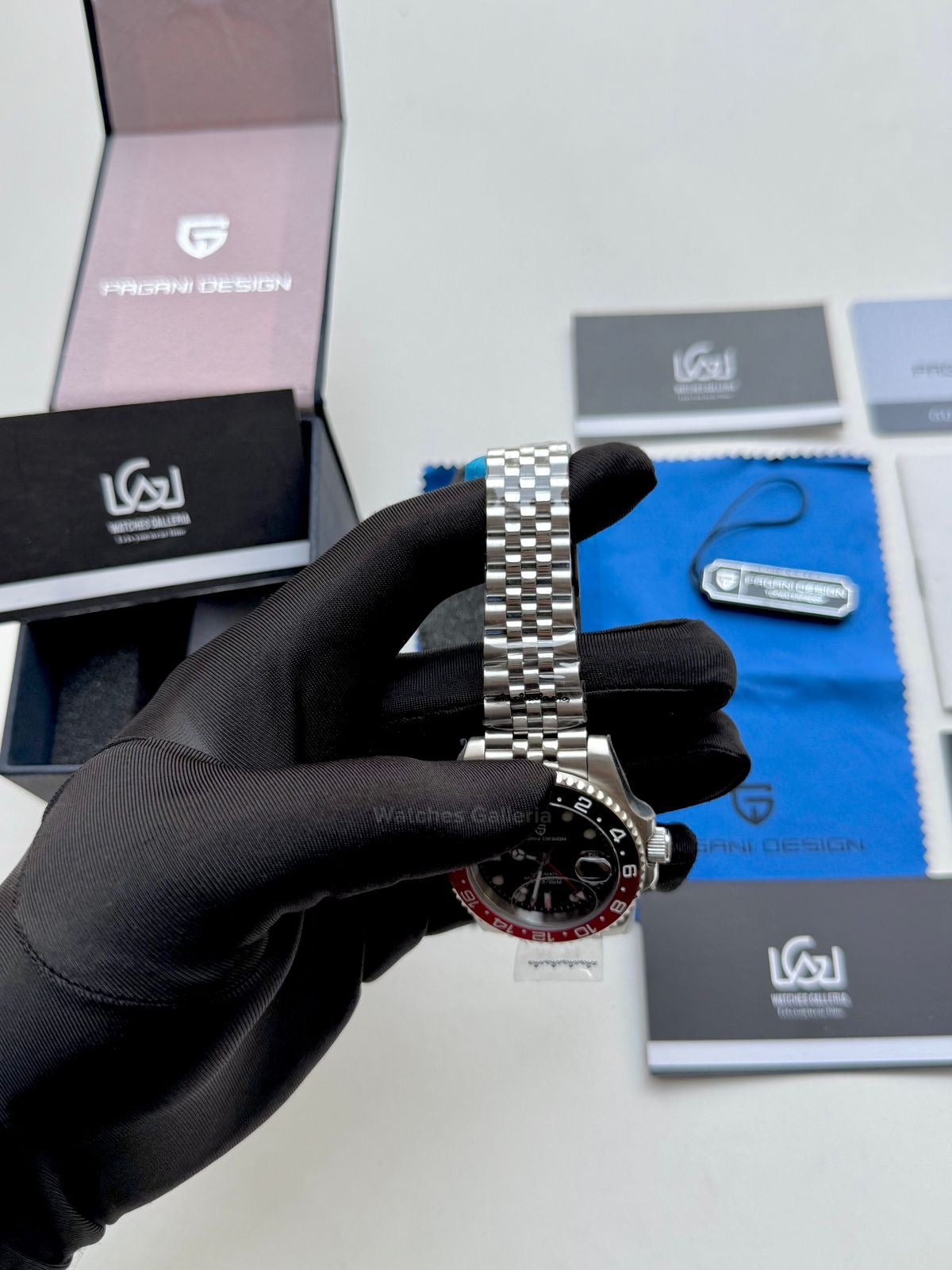 Pagani Design GMT Master II Automatic (Coke) Pearl DG5833 PD1662