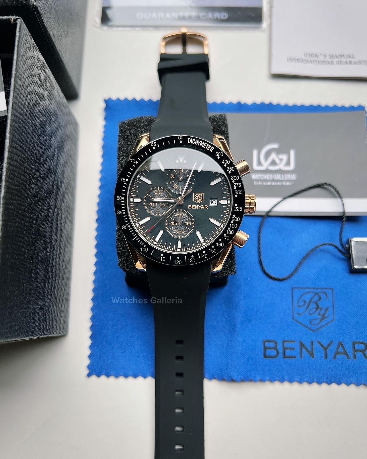 Benyar Speedmaster Quartz (Gold Black) BY5140
