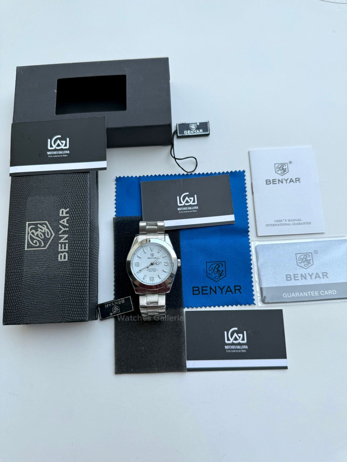 Benyar Explorer Automatic (White) BY5177 Watches Galleria