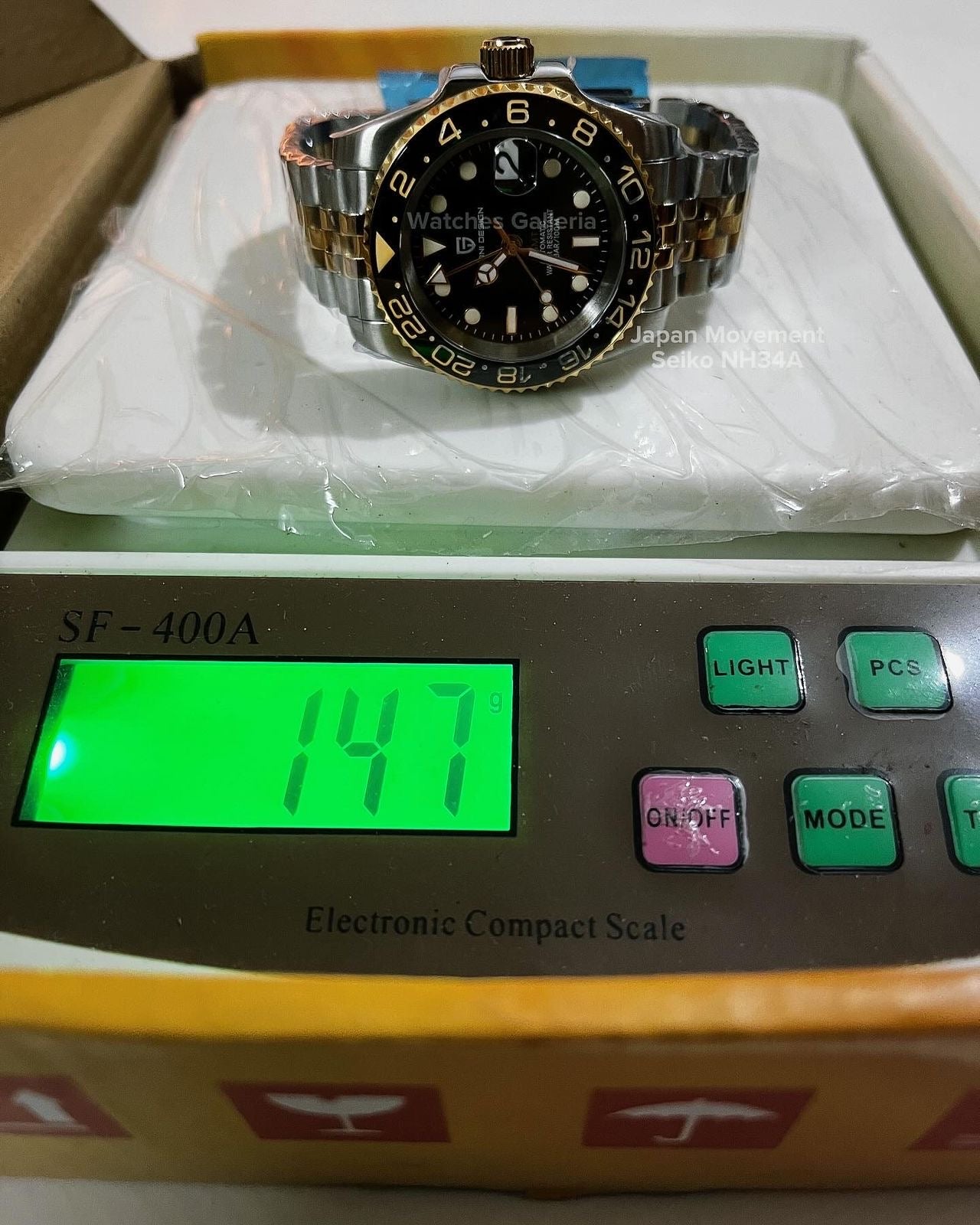 Pagani Design GMT Master II V5 Automatic Seiko NH34A (Two Tone) PD1662A âDISCONTINUEDâ