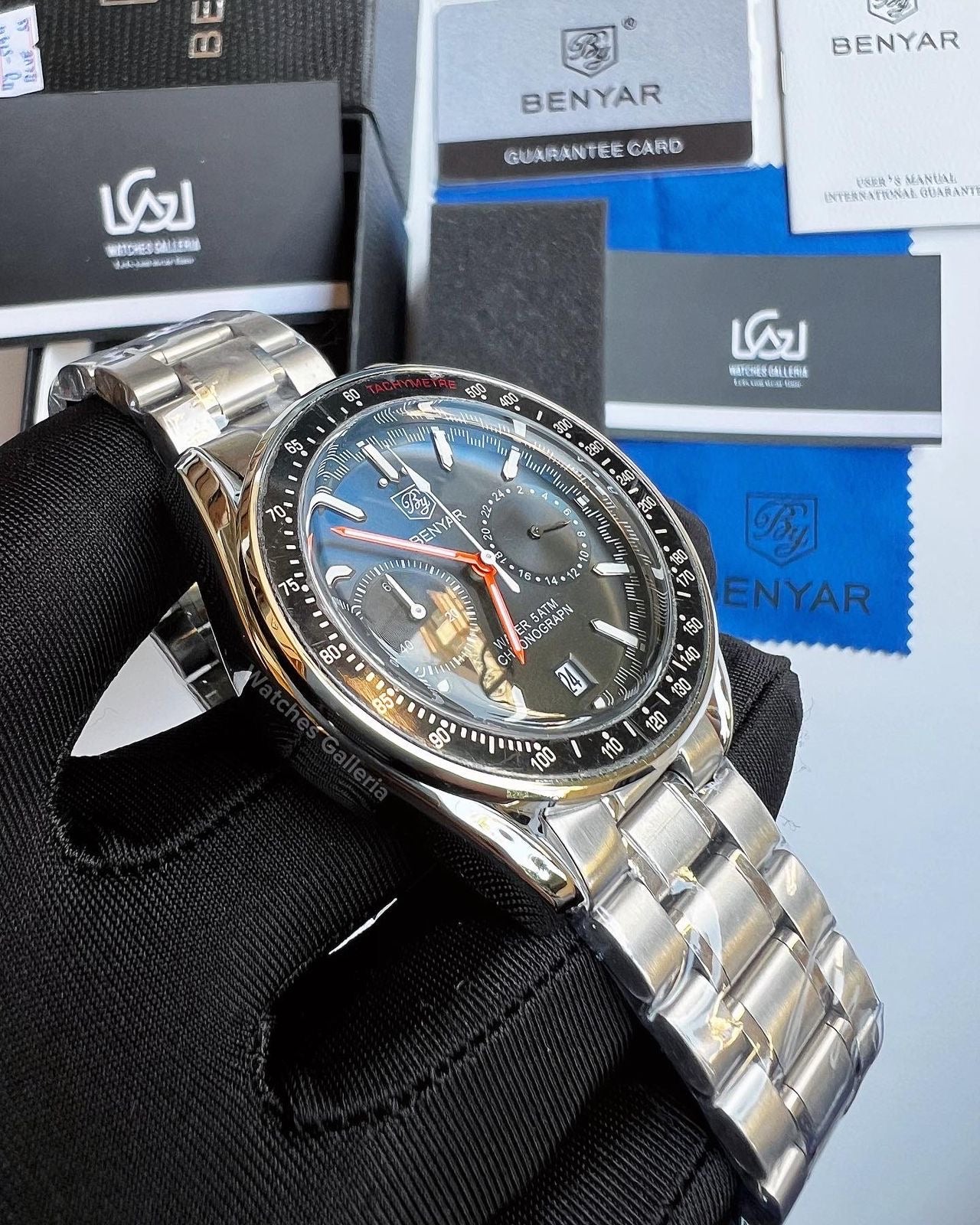 Benyar Black Bay Chronograph Quartz (Blue) BY5194