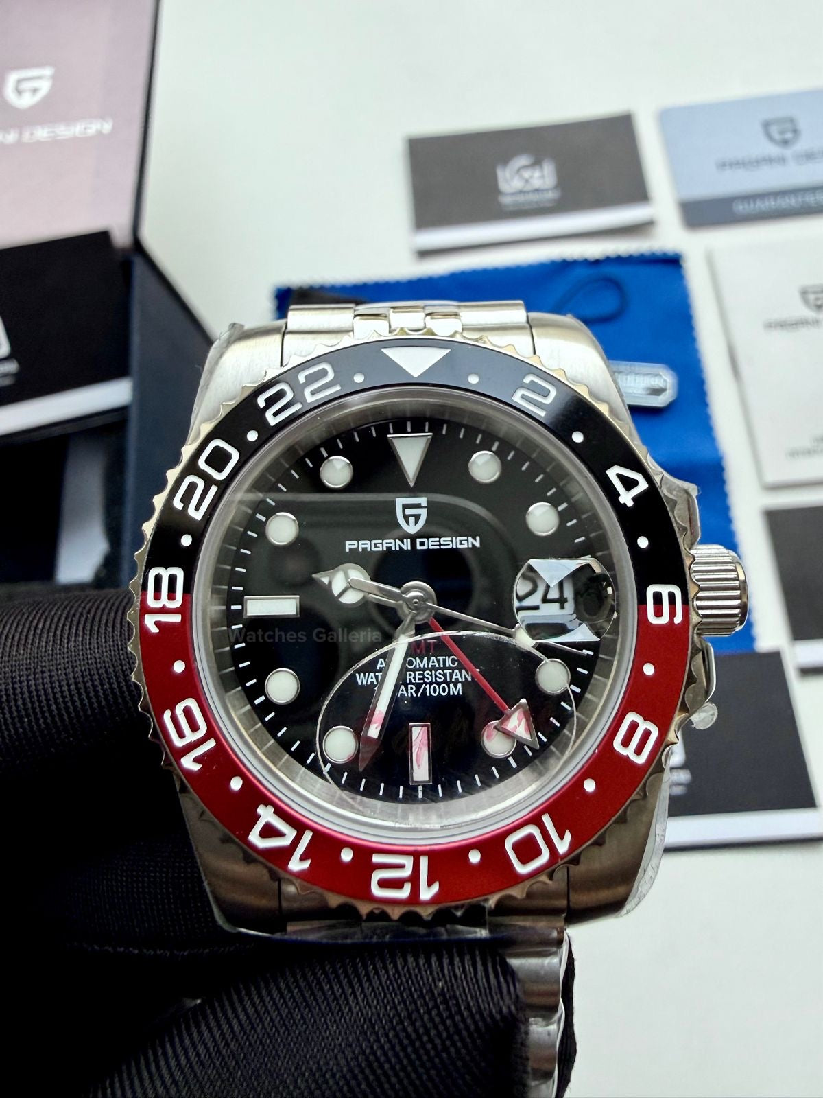 Pagani Design GMT Master II Automatic (Coke) Pearl DG5833 PD1662