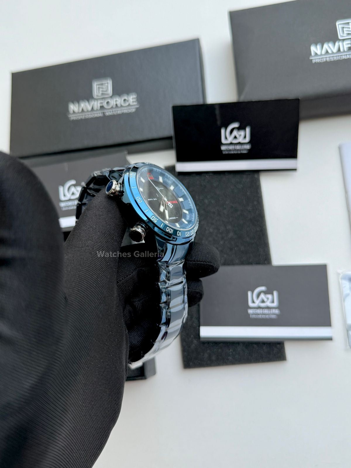 Naviforce Dual Analog and Digital Watch (Blue) NF9093M Watches Galleria