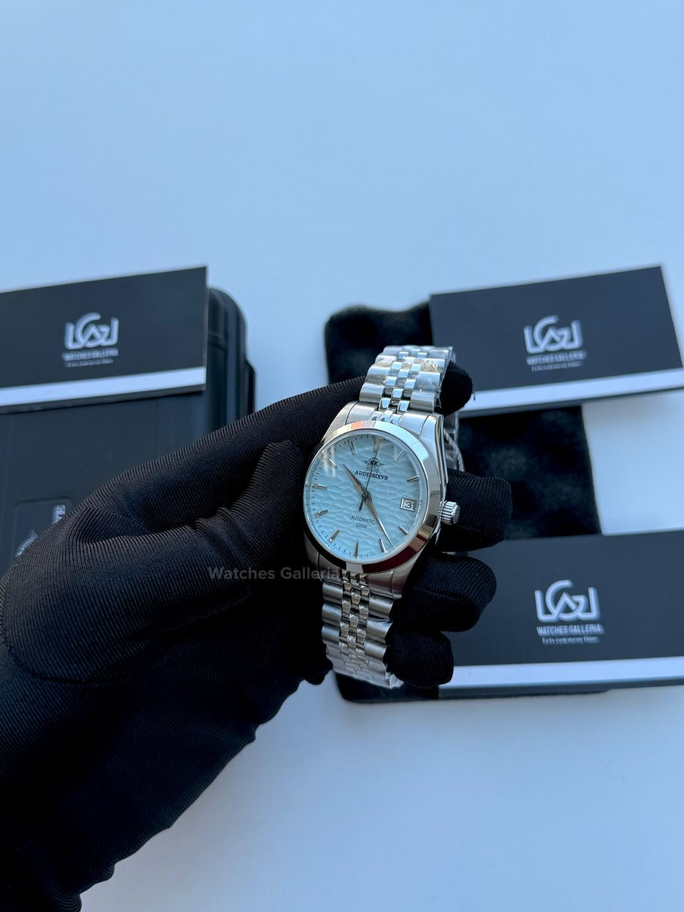 Addiesdive Omiwatari (White) Japan Automatic Movement AD2118 Watches Galleria