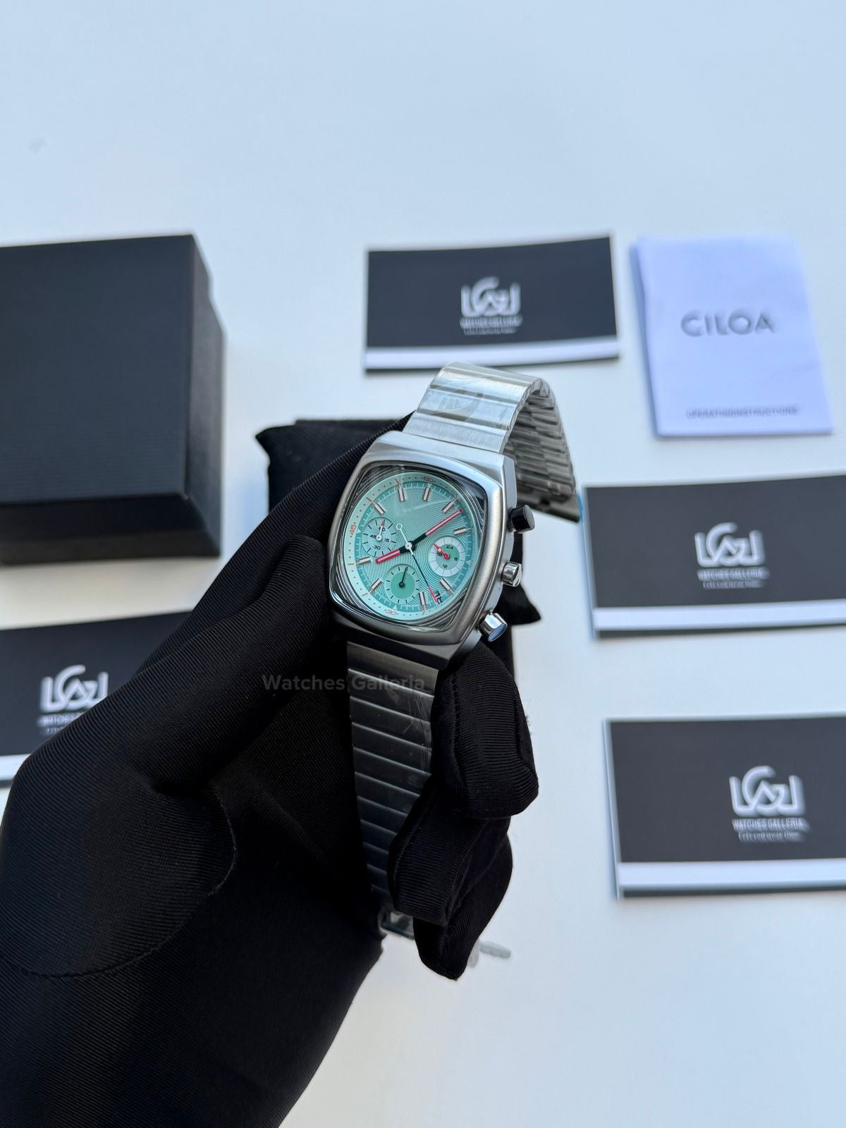 Ciloa Aqua Chronograph Steel Quartz ciloa501 Watches Galleria