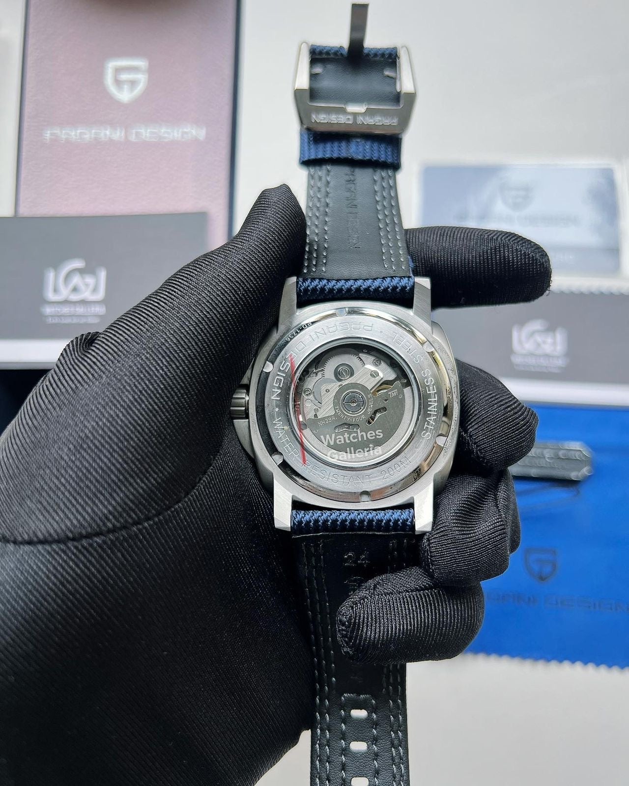 Pagani Design Submersible Blue Dial PD1736