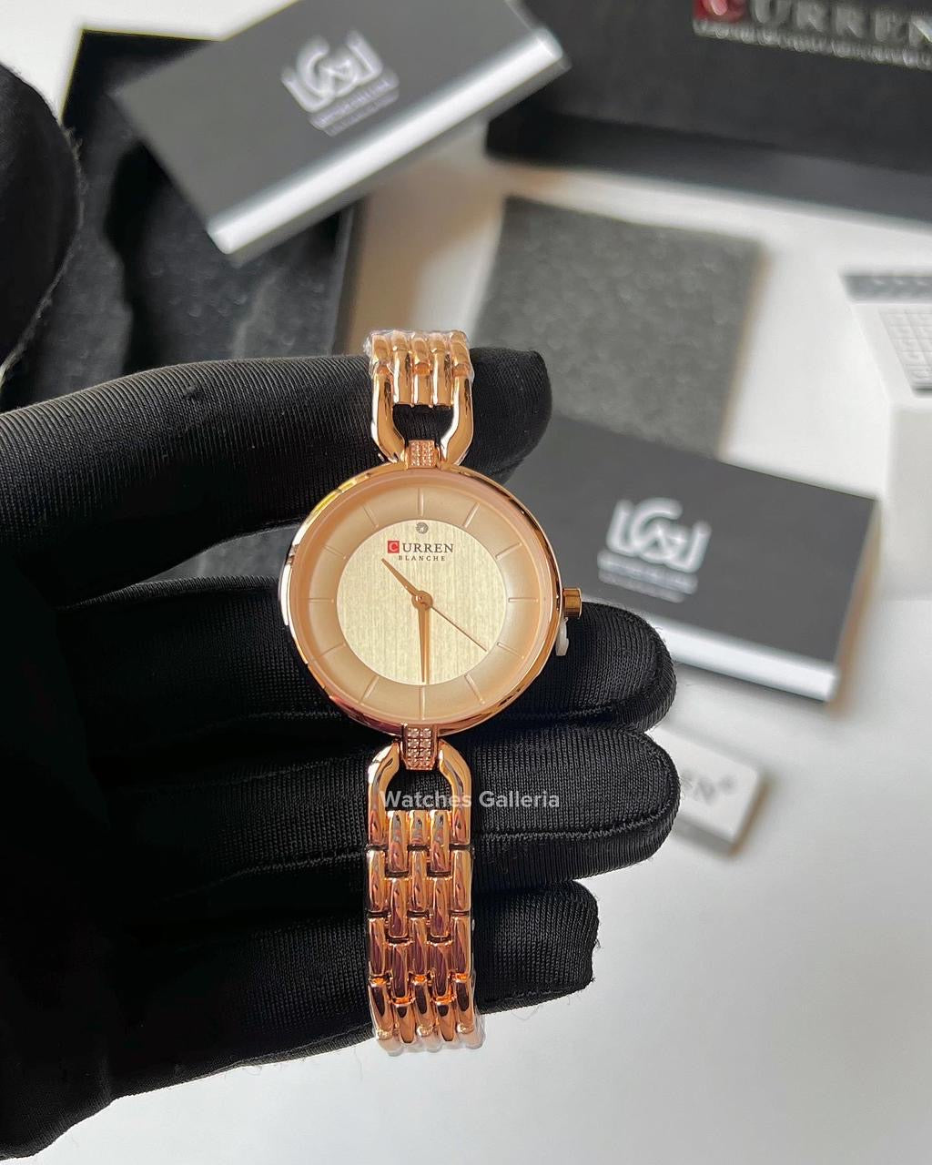 Curren Ladies Watch Quartz (Gold) C9052