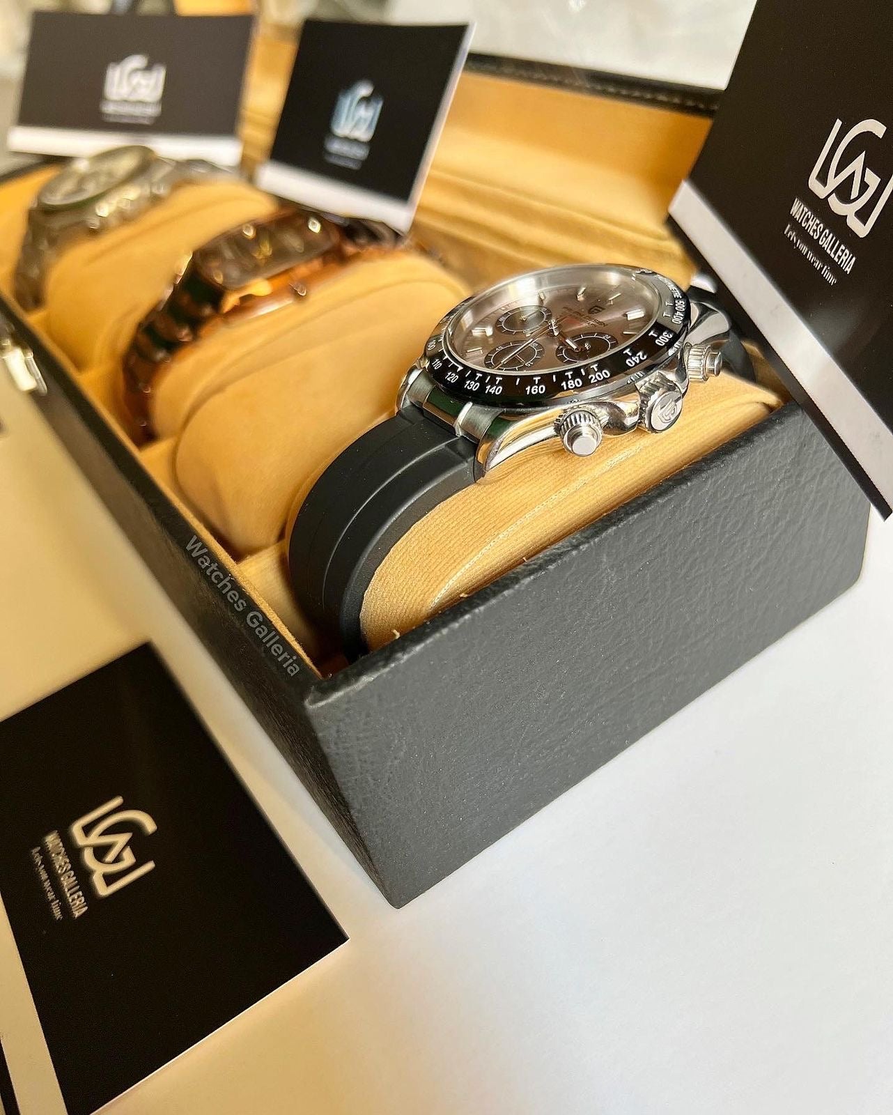 Watch Organizer Box Wooden (6 Slots)