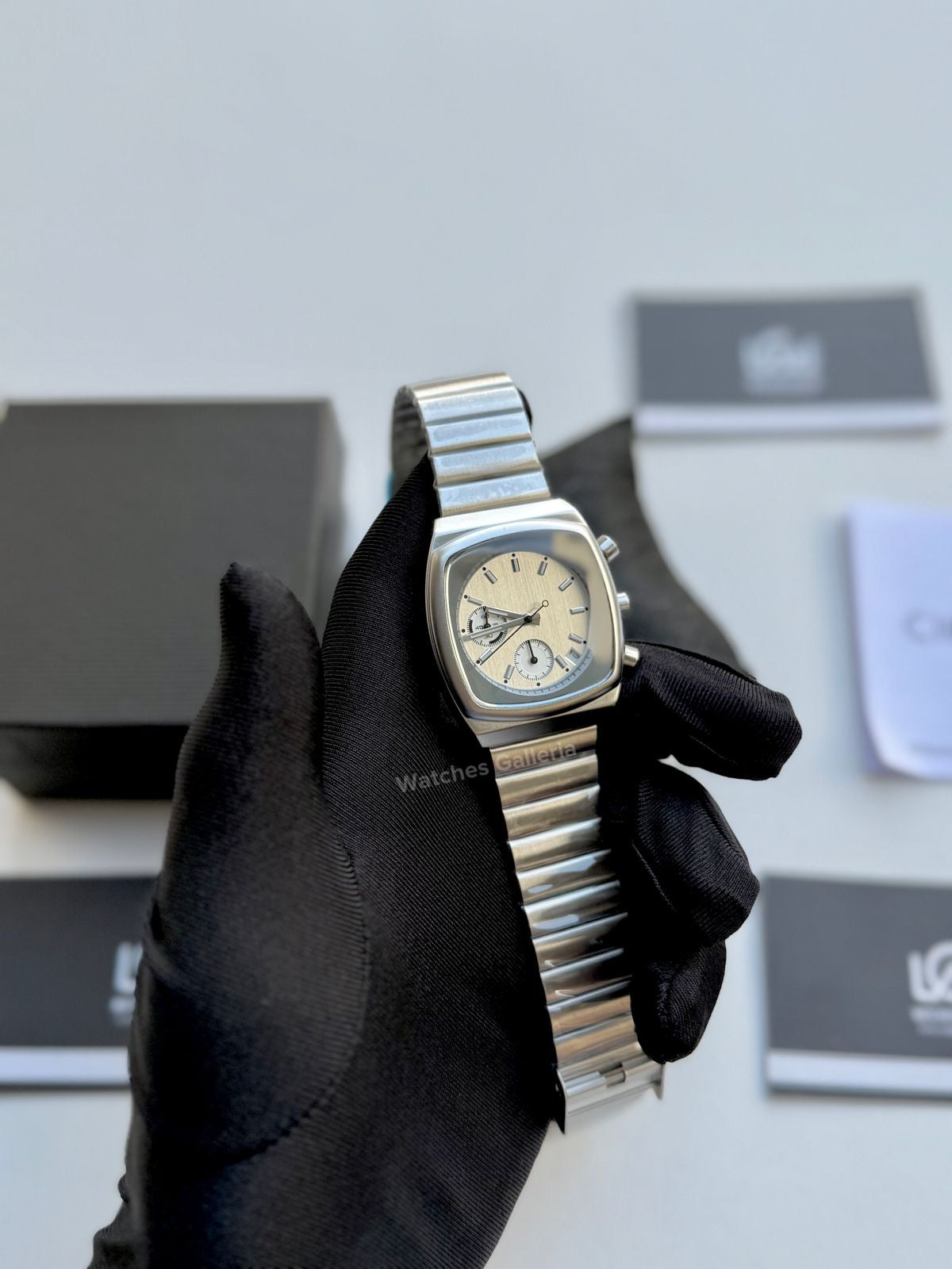Ciloa Chronograph Steel (Silver) ciloa501 Watches Galleria