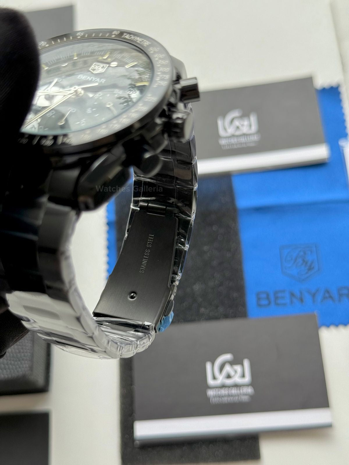 Benyar Dark Side of the Moon Apollo 8 (Black/Yellow) BY5120 Watches Galleria © Copyrights All Right Reserved