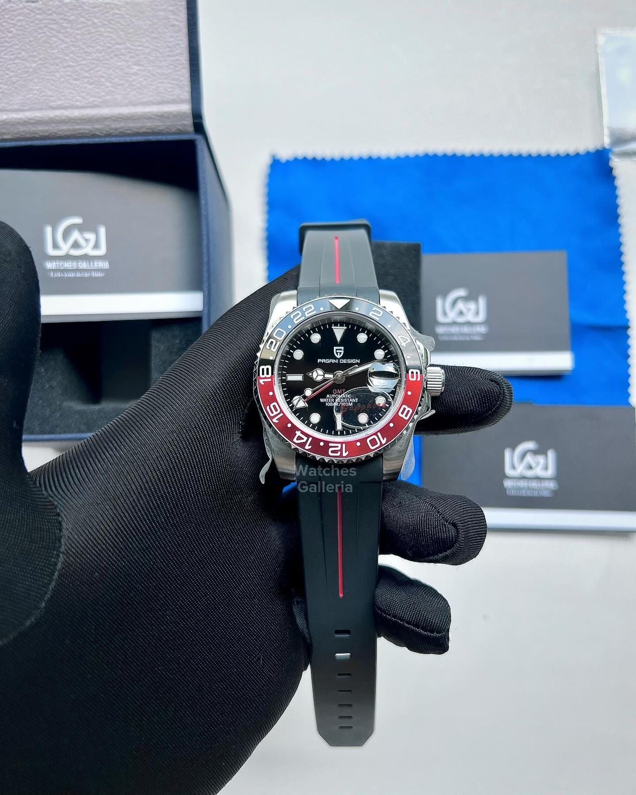Pagani Design GMT Master Coke (Silicon Exclusive) PD1662 Watches Galleria