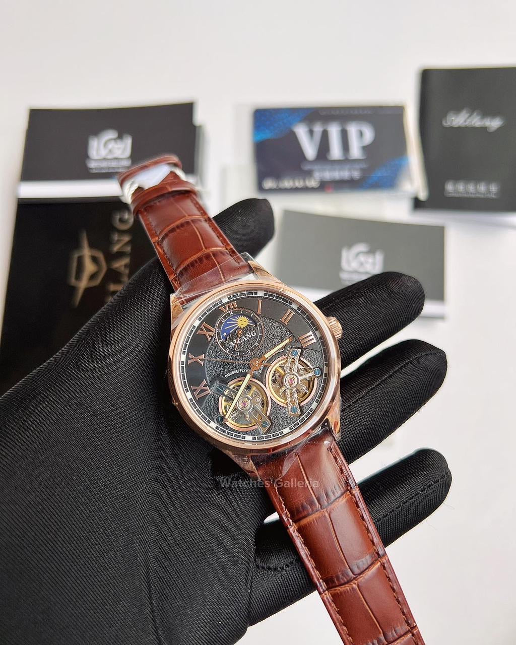 Ailang Double Flywheel Automatic (Brown/Black) AL8822