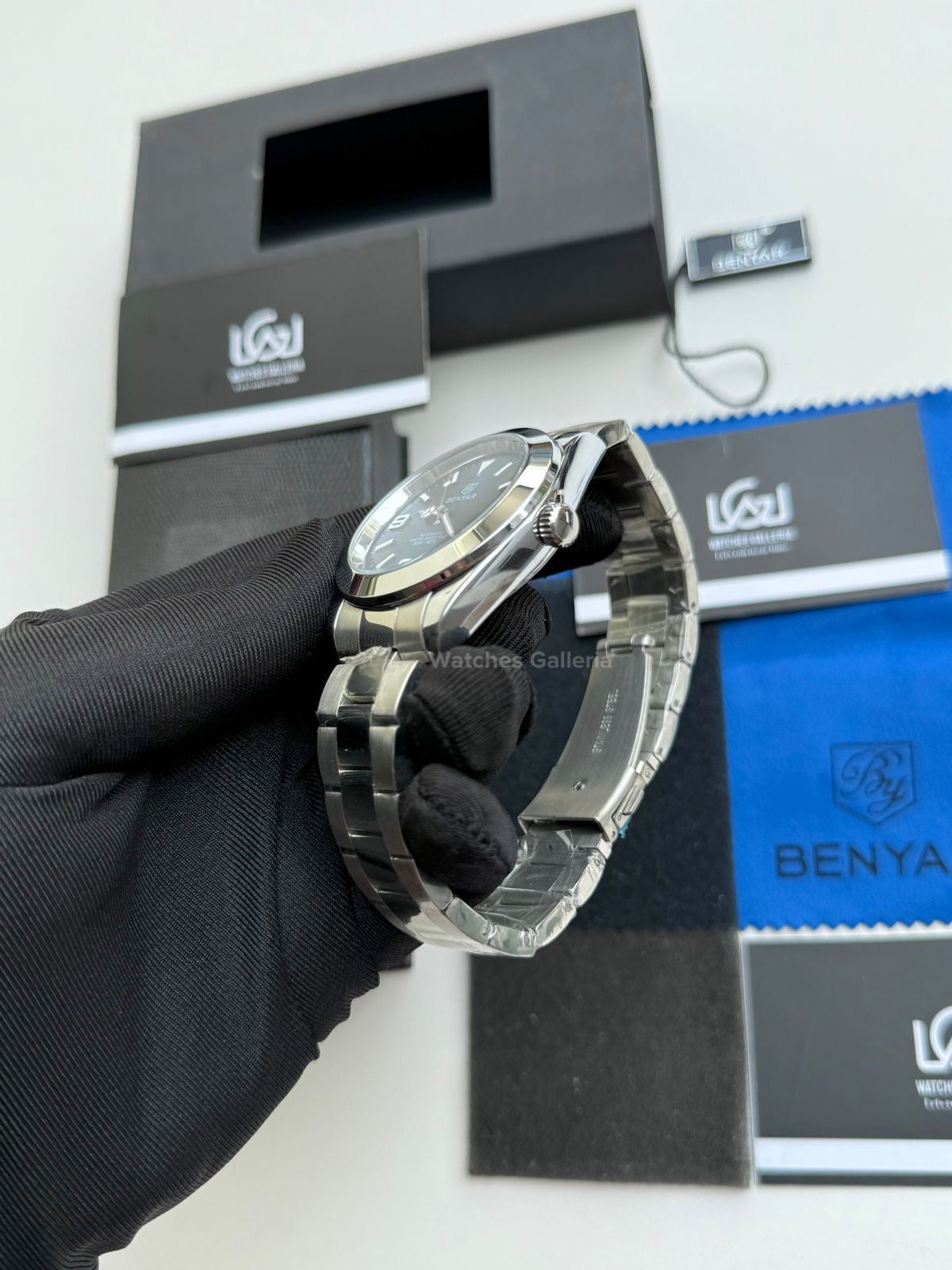 Benyar Explorer Automatic (Blue) BY5177 Watches Galleria