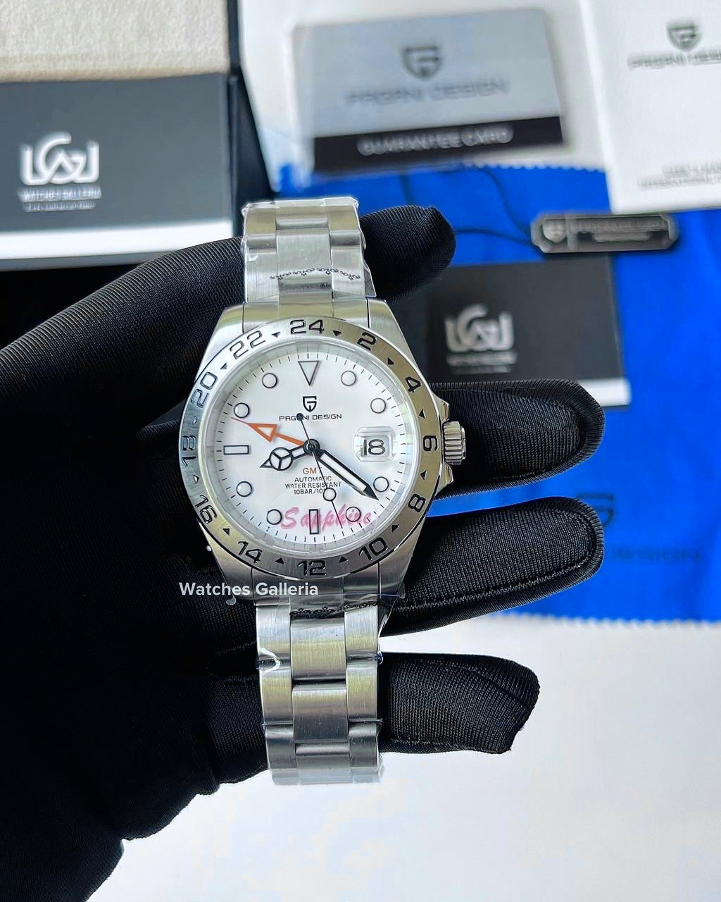 Pagani Design Explorer II Automatic (White) PD1682