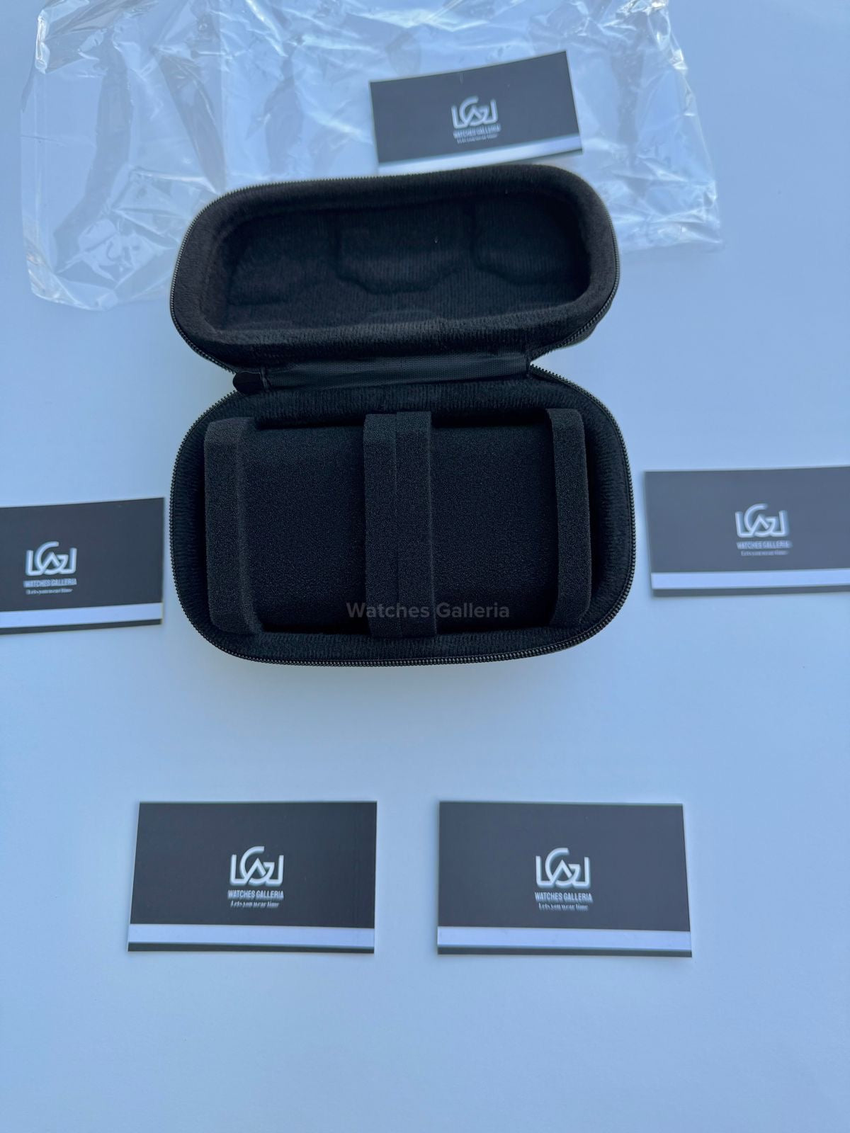 Watch Travel Box Case for 2 Slots Watches Galleria