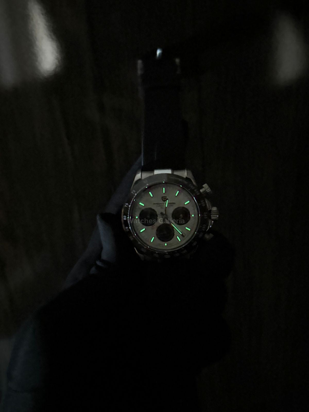 Pagani Design Daytona Quartz (White Meteorite) PD1664