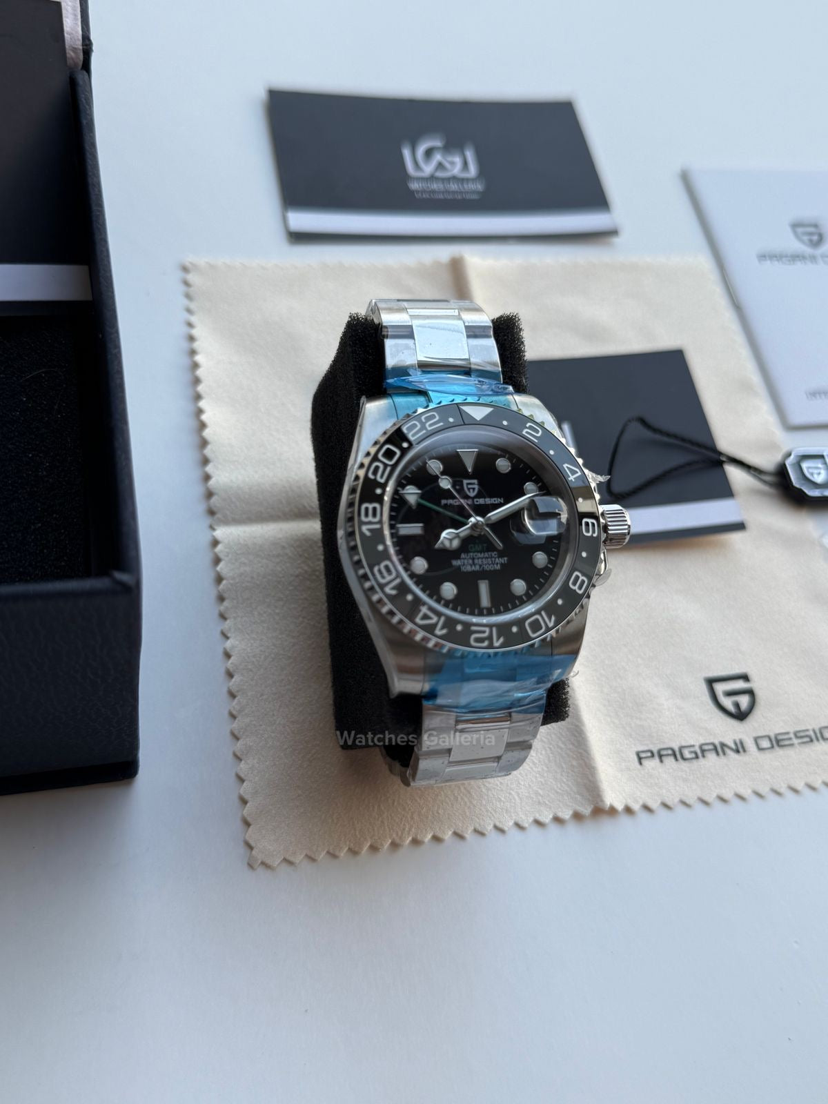 Pagani Design GMT Master II Oyster Bruce Wayne PD1662 Watches Galleria