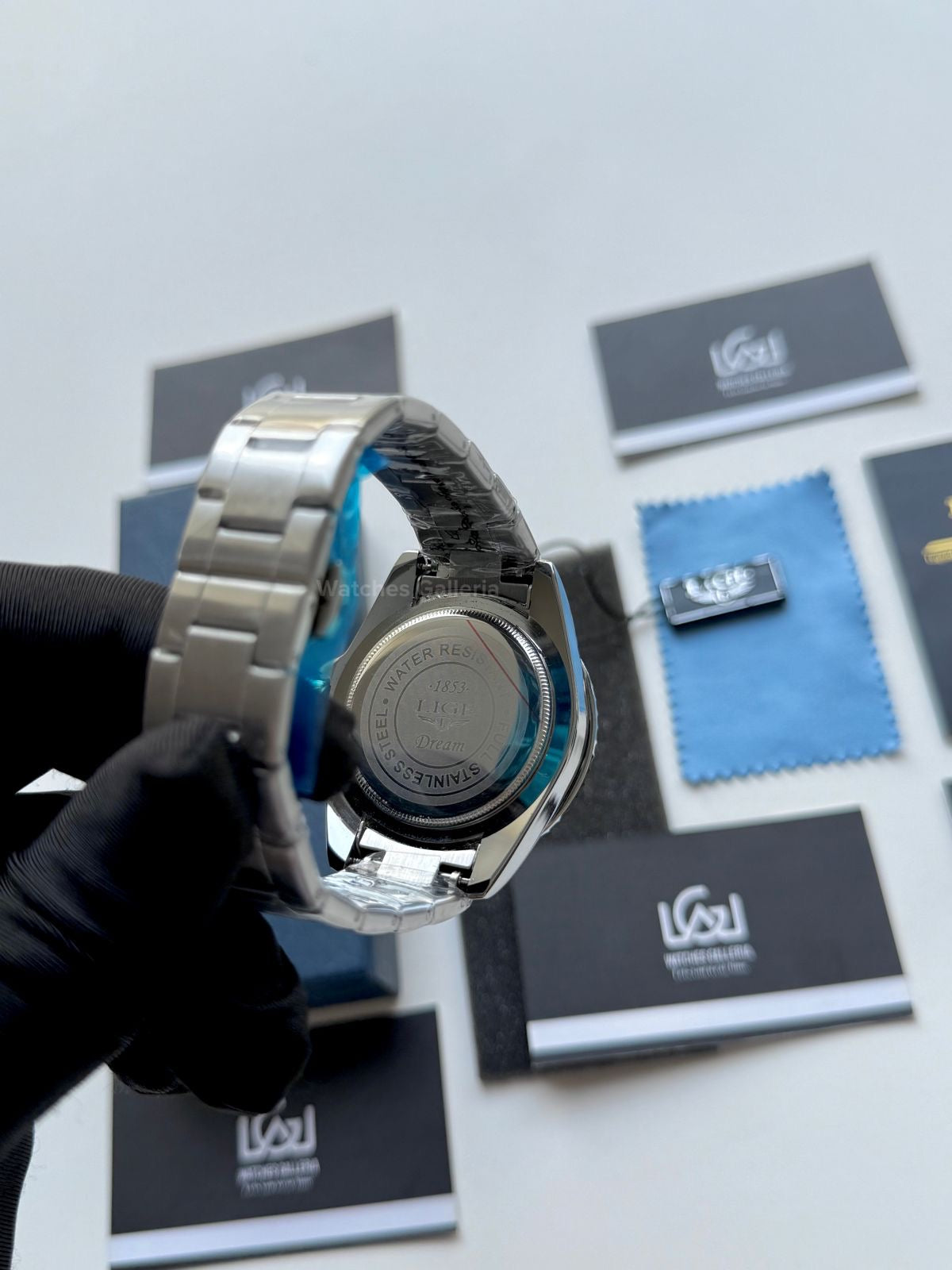 Lige Submariner Smurf Quartz Lige10045 Watches Galleria © Copyrights All Right Reserved