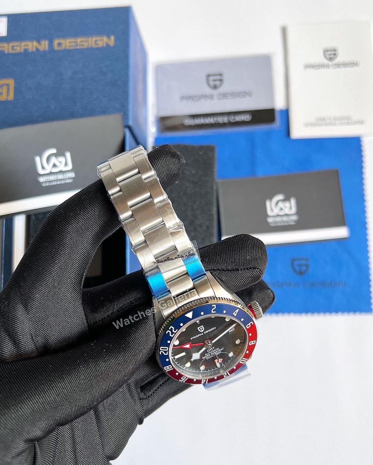 Pagani Design Black Bay GMT (Pepsi) PD1706
