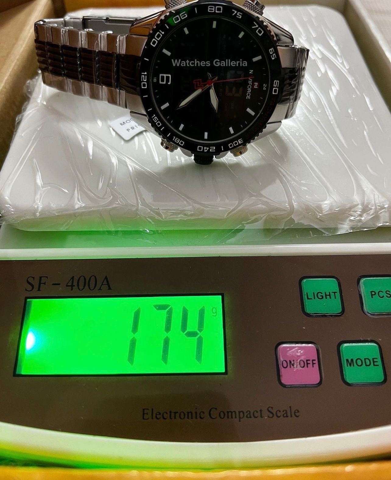 Naviforce Dual Display (Silver/Black) NF9195