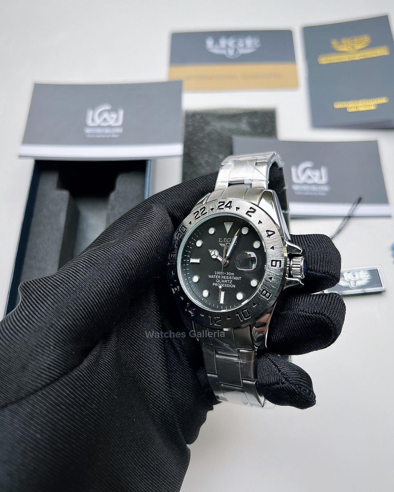 Lige Explorer II Quartz (Black) LG8946