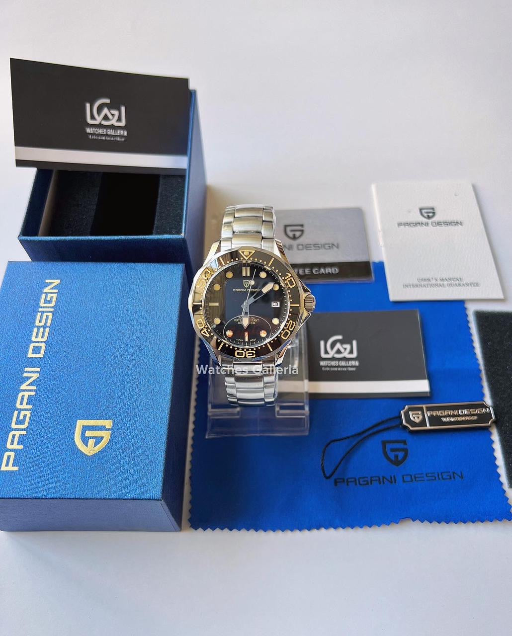 Pagani Design Seamaster James Bond Automatic (Black) PD1667