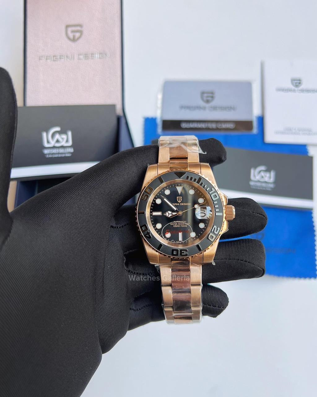 Pagani Design YachtMaster Automatic (Rose Gold) PD1651 (Special Edition)