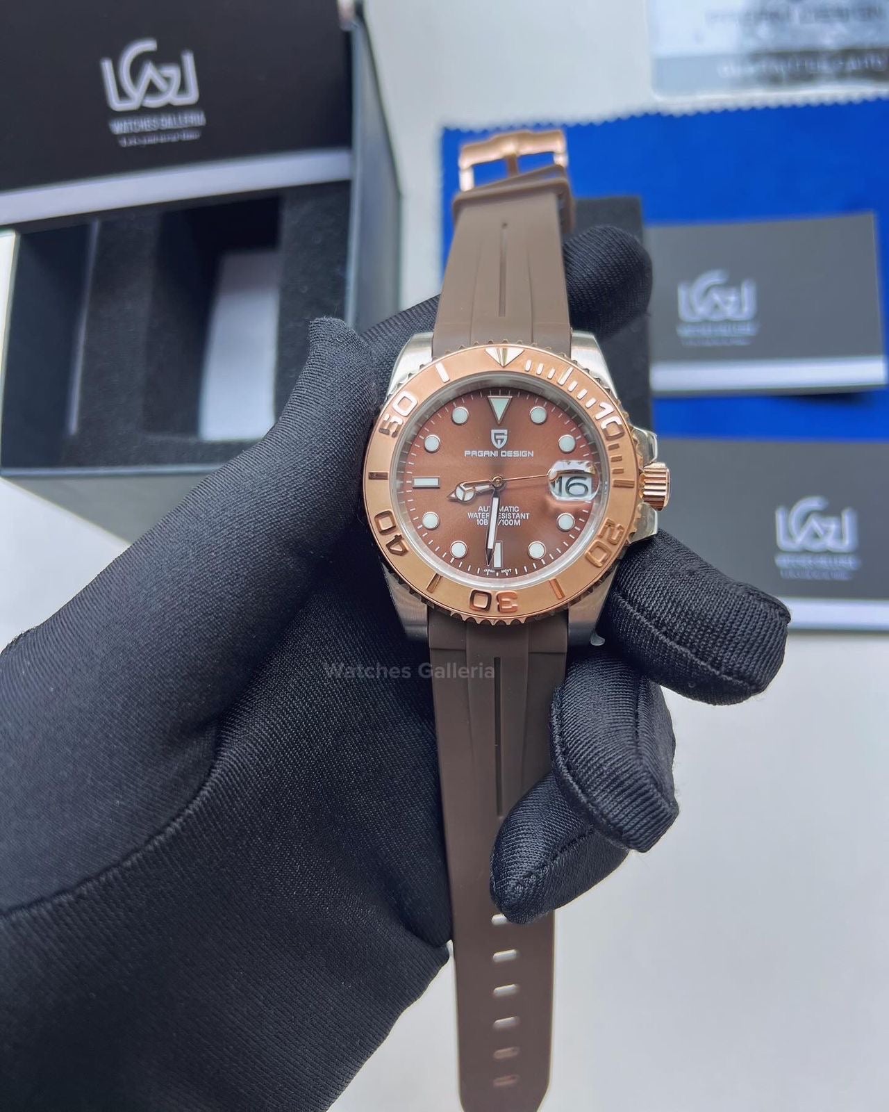 Pagani Design YachtMaster Automatic (Rose Gold) PD1651