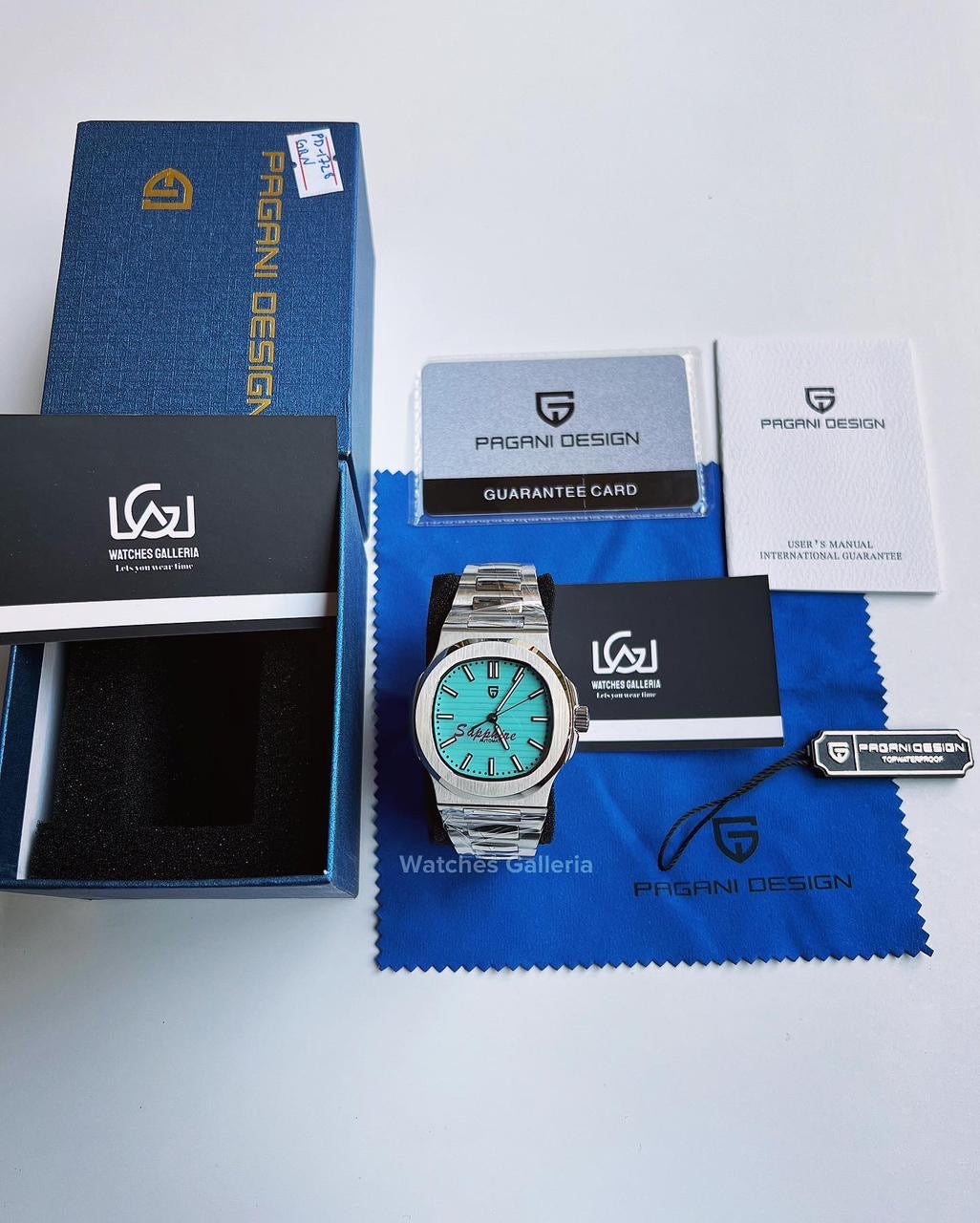 Pagani Design Nautilus Automatic (Tifanny Blue) PD1728