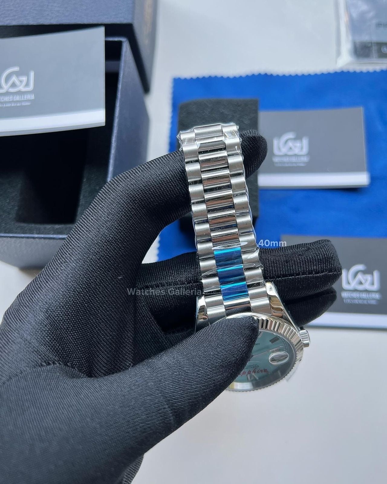 Pagani Design Date Day Automatic 40mm Seiko NH36A Ice Blue Dial PD1783