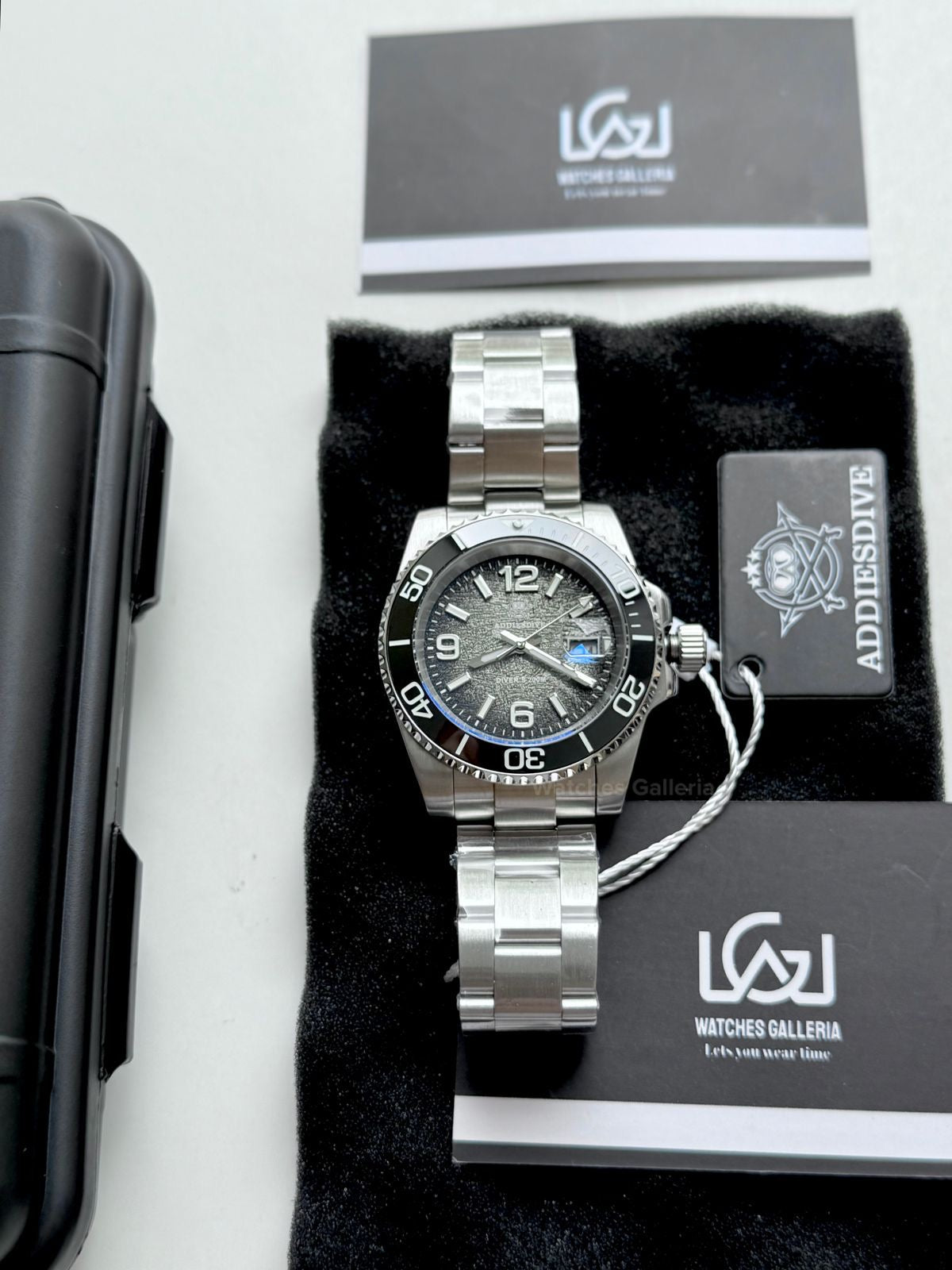 Addiesdive Submariner Gradient Quartz (Grey) AD2513 Watches Galleria Š Copyrights All Right Reserved