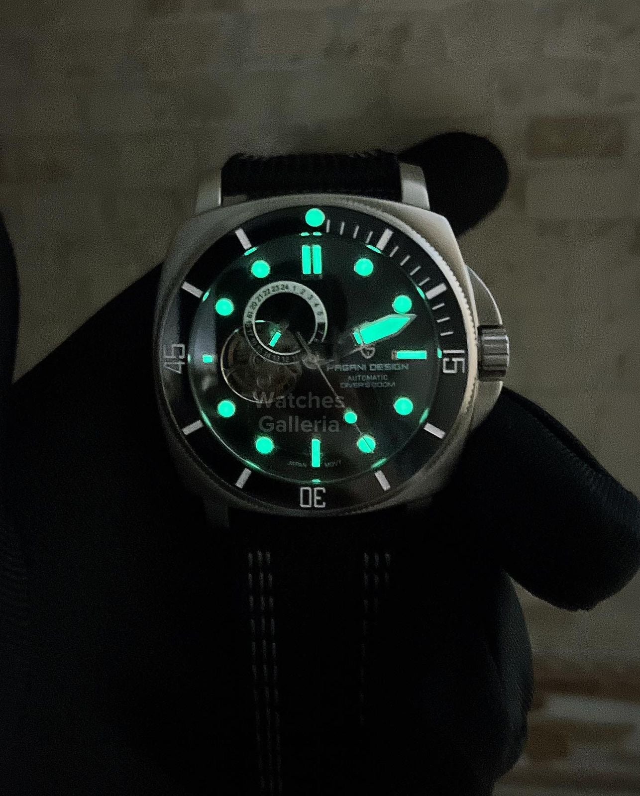 Pagani Design Submersible Black Dial PD1736
