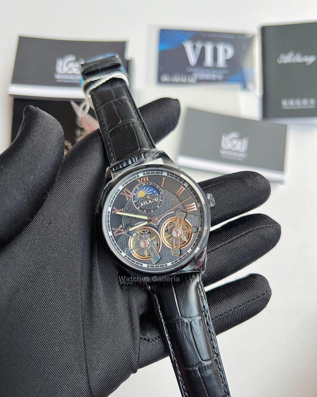 Ailang Double Flywheel Automatic (All Black) AL8822