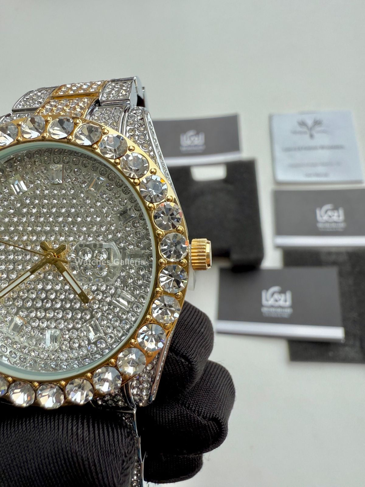 Miss Fox Iced Out Royal Oak (Two Tone) MFV332 Watches Galleria