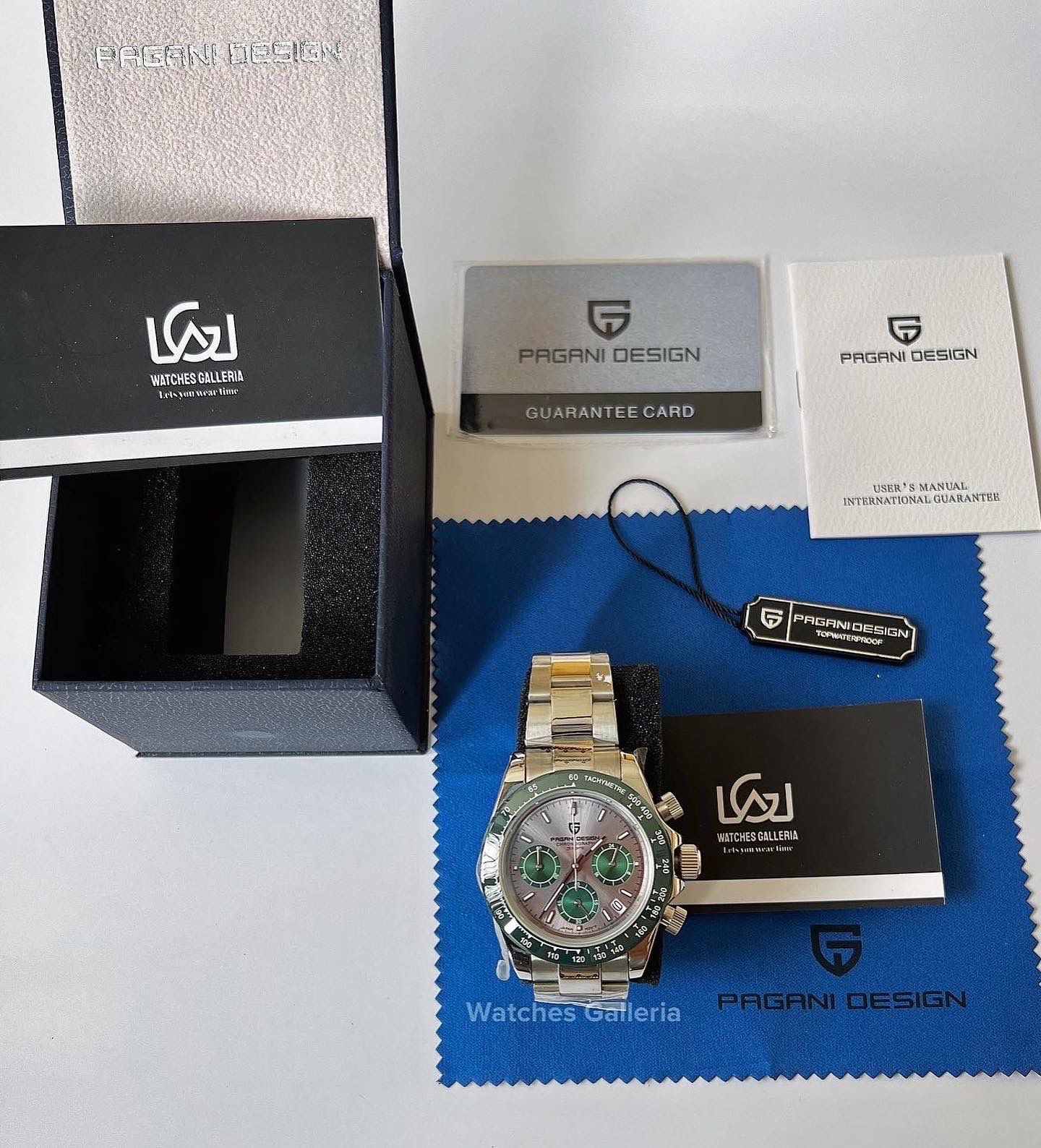 Pagani Design Daytona Quartz (Green) PD1644