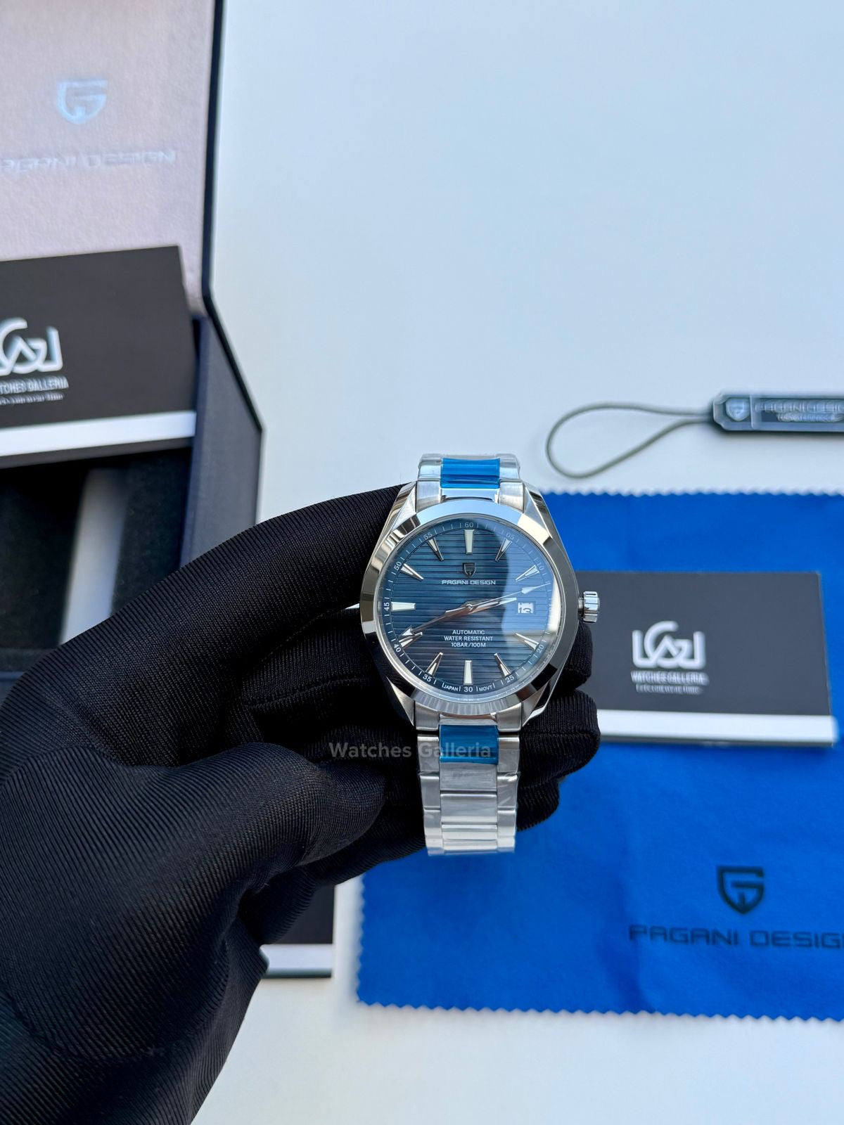 Pagani Design Aqua Terra Automatic (Blue) PD1688 Watches Galleria