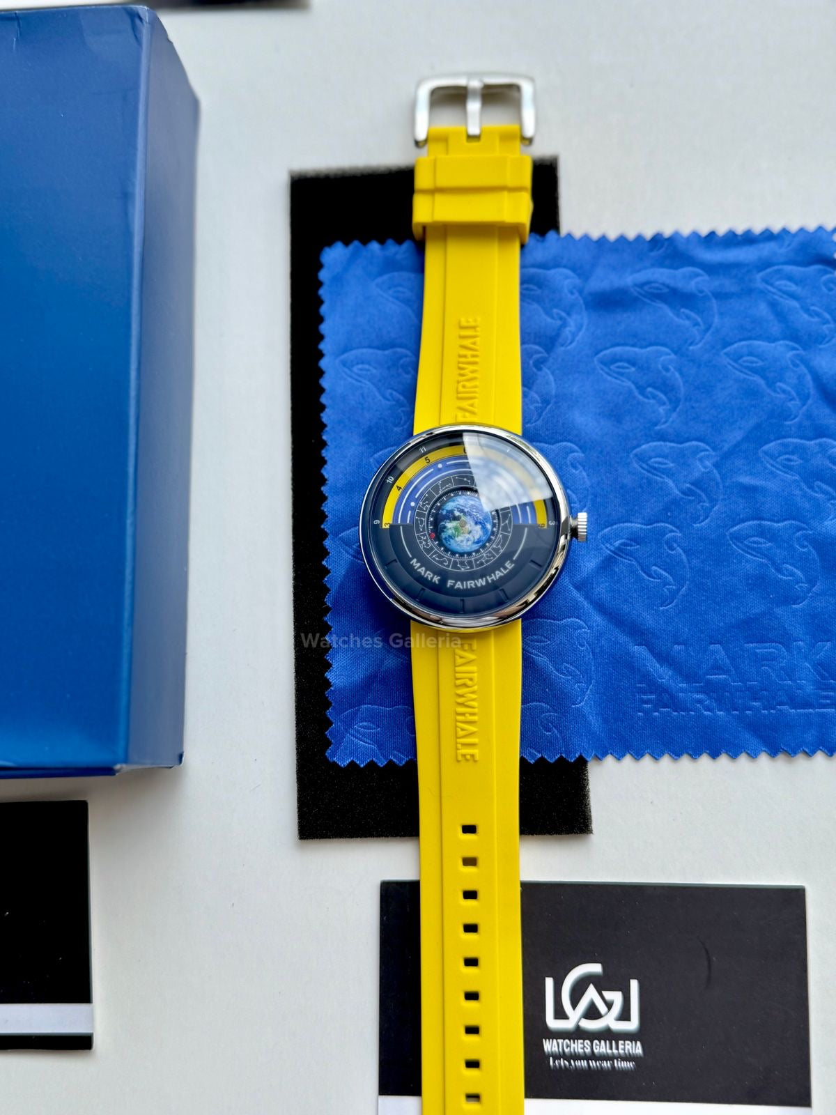 Mark Fairwhale Earth Planet Quartz (Yellow) MFW5700 Watches Galleria © Copyrights All Right Reserved