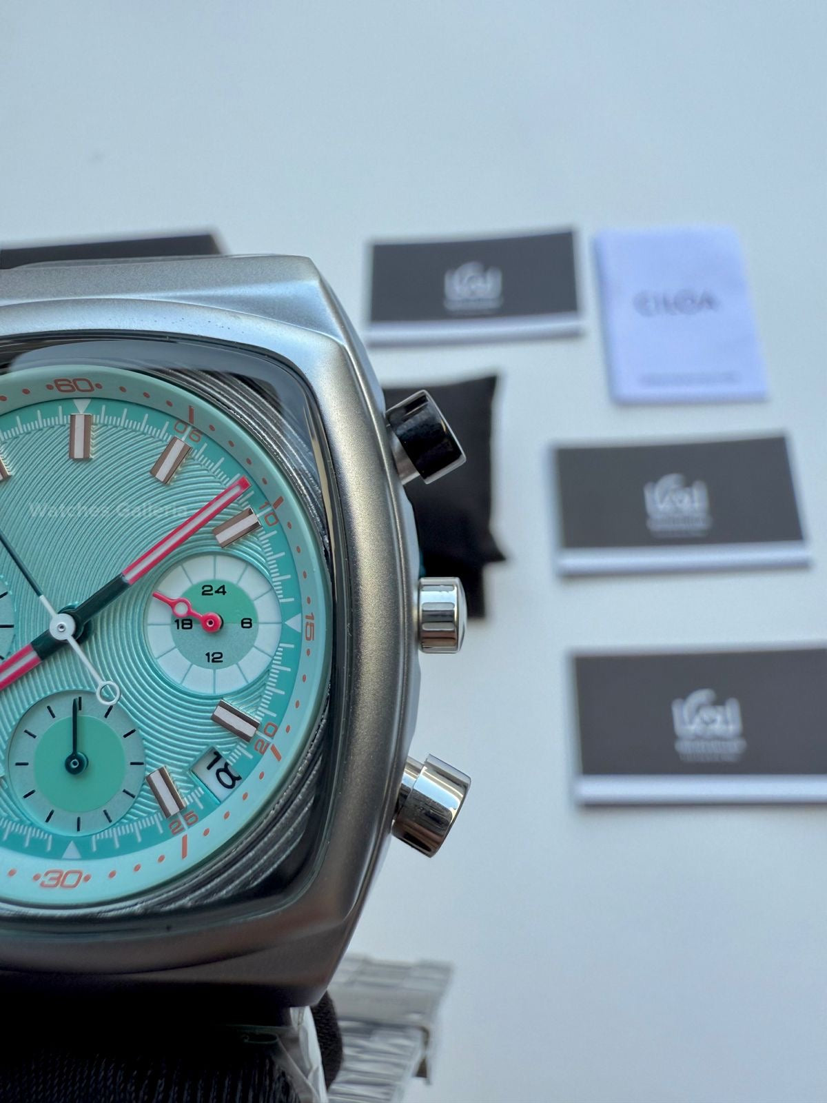 Ciloa Aqua Chronograph Steel Quartz ciloa501 Watches Galleria