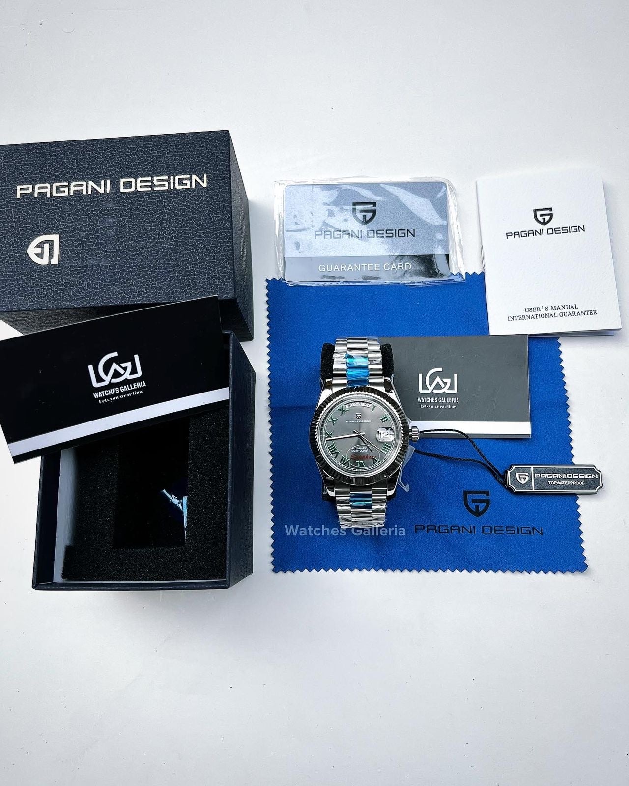 Pagani Design Date Day 40mm Automatic Wimbeldon PD1783