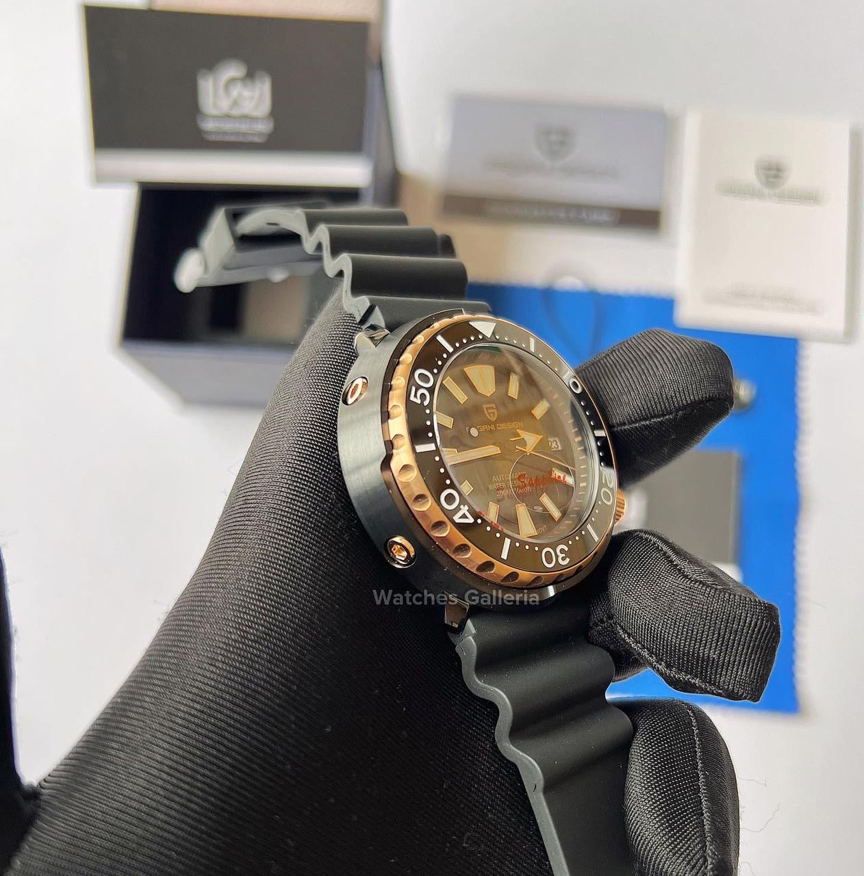Pagani Design Tuna Automatic (Black Gold) PD1695