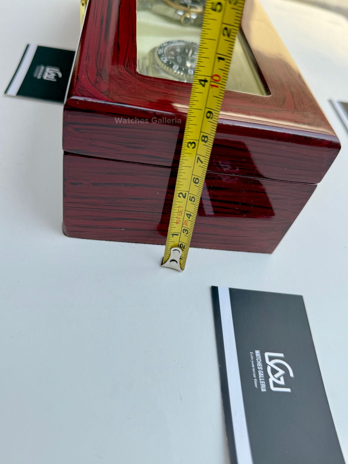 Watch Organizer Box Wooden (6 Slots) Watches Galleria
