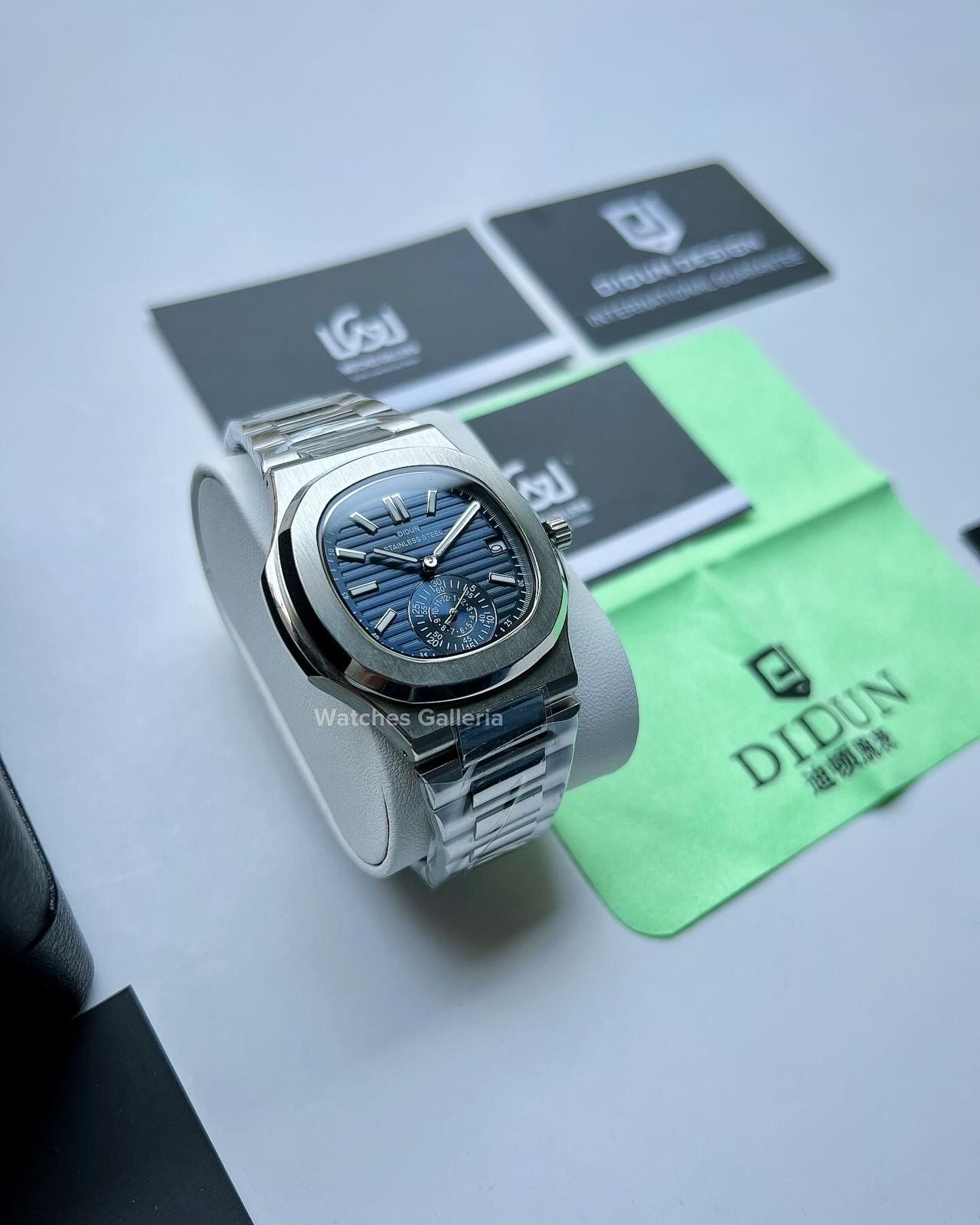 Didun Nautilus Sub Dial Quartz (Blue) PD49 Watches Galleria