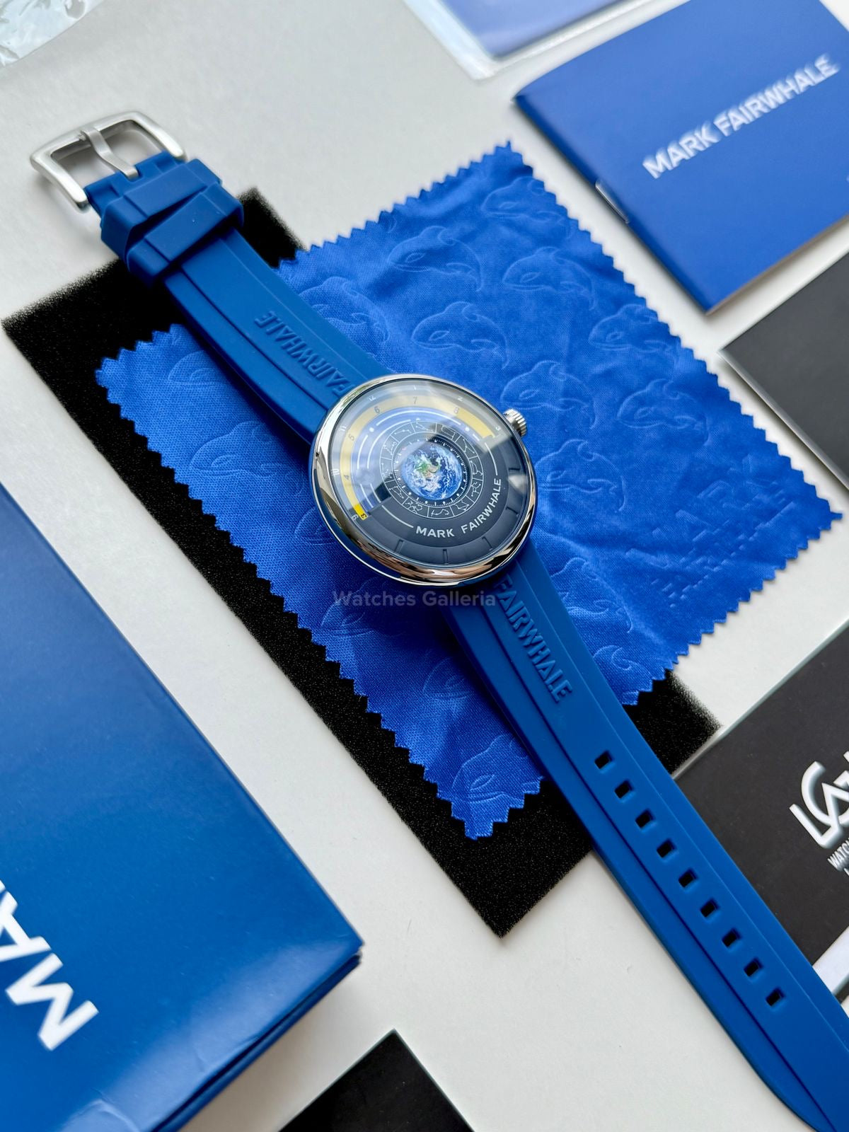 Mark Fairwhale Earth Planet Quartz (Blue) MFW5700 Watches Galleria © Copyrights All Right Reserved