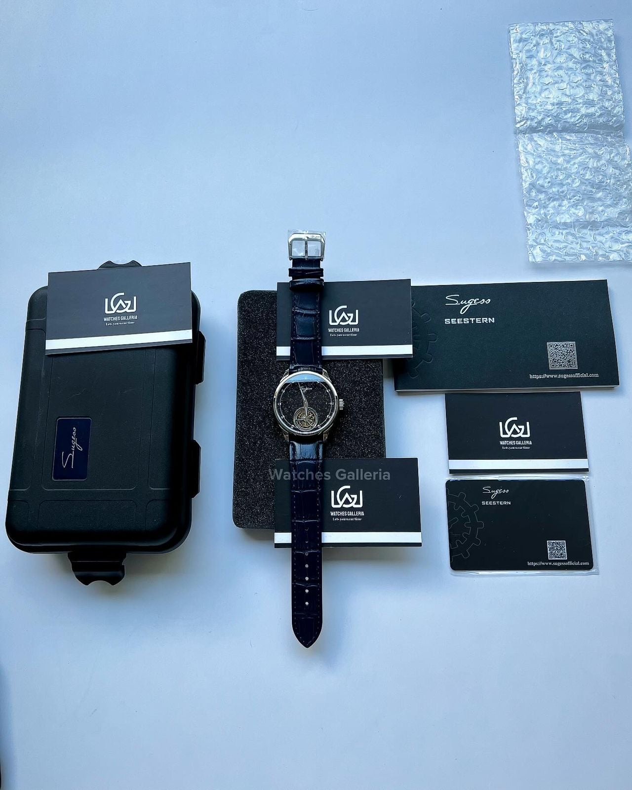 Sugess Tourbillon Master Automatic (Blue) SU8230STRF Watches Galleria
