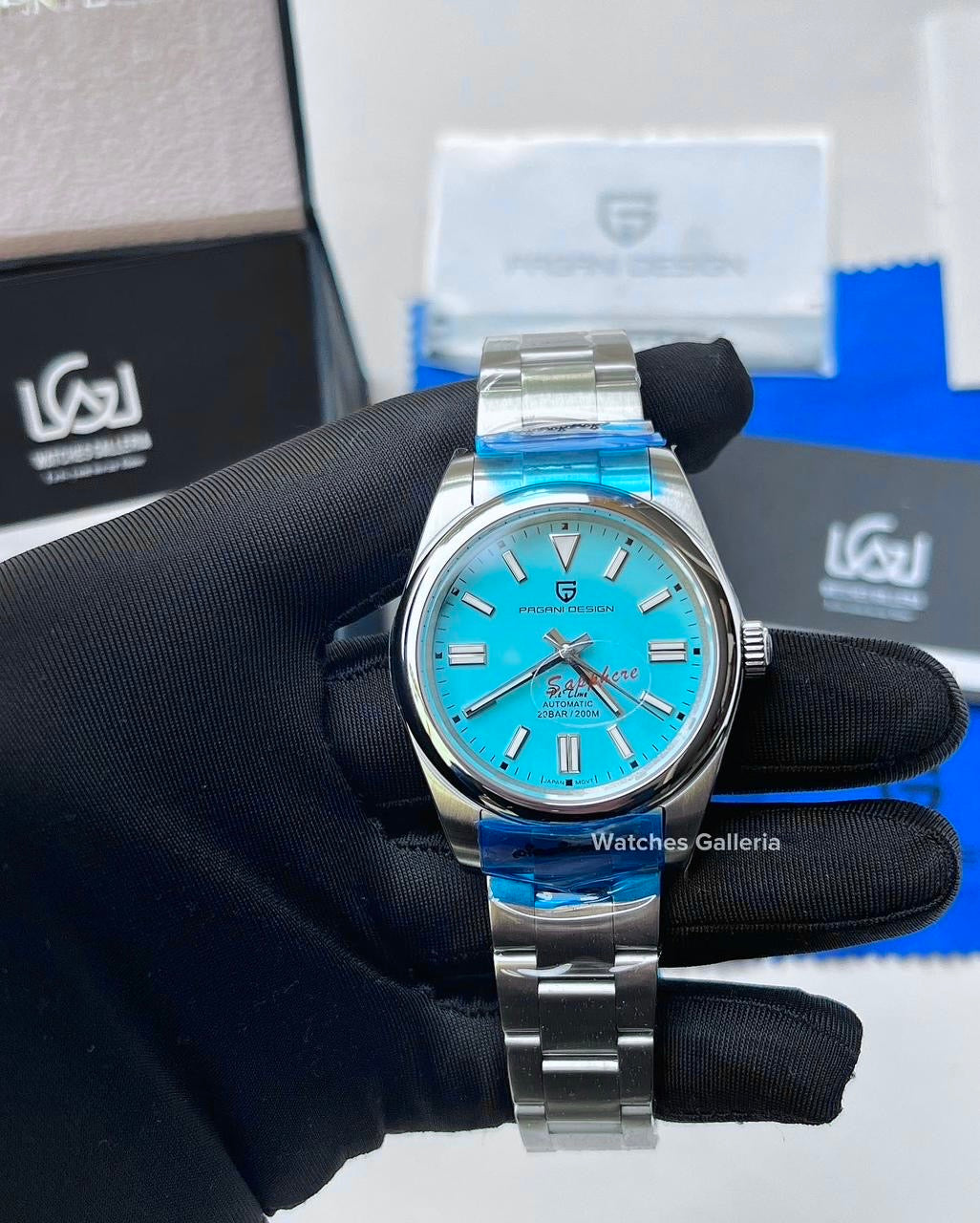 Pagani Design Oyster Perpetual Automatic (Tifanny Blue) PD1690