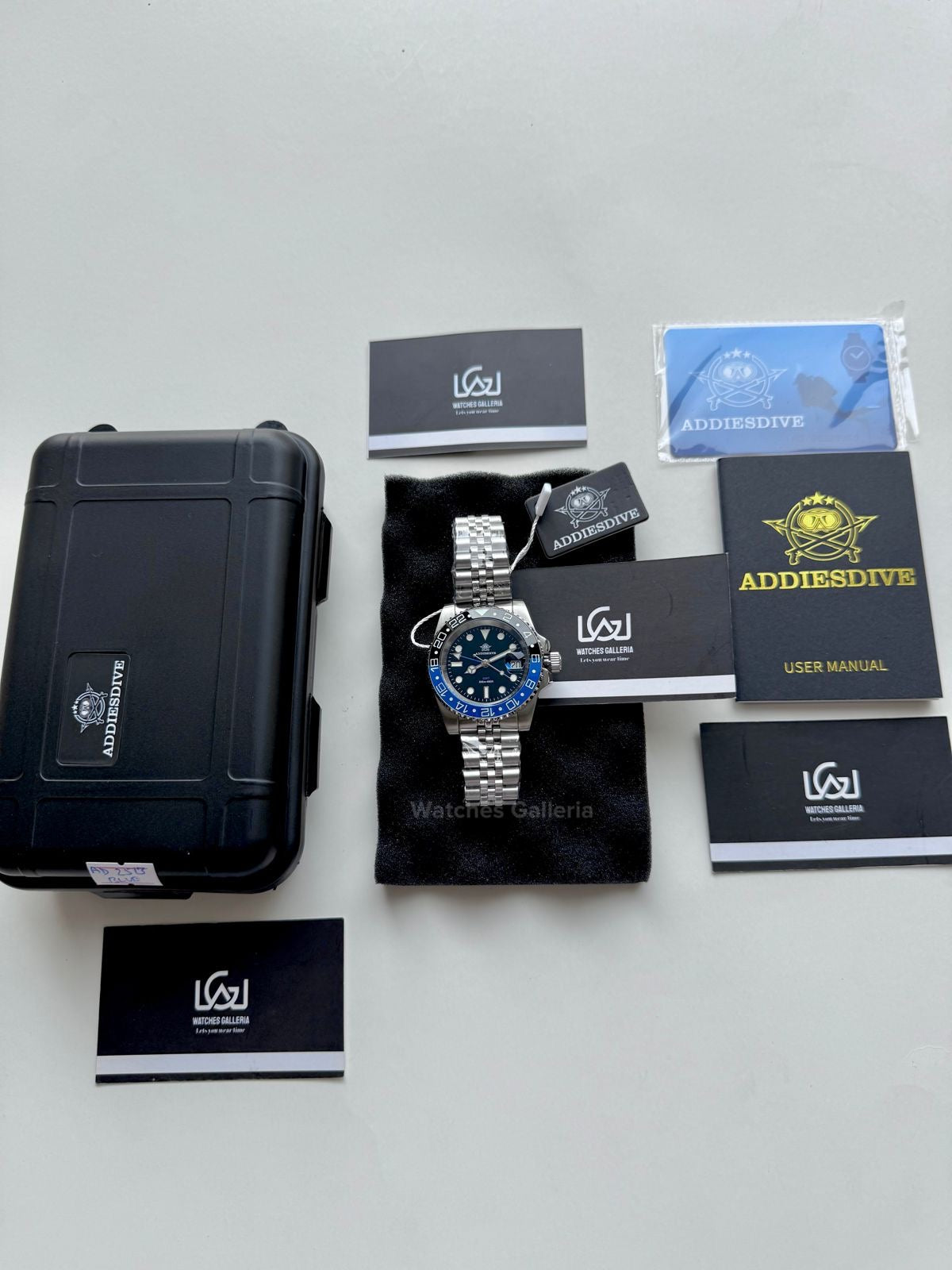 Addiesdive GMT Master Quartz (Batgirl) AD2050 Watches Galleria Š Copyrights All Right Reserved