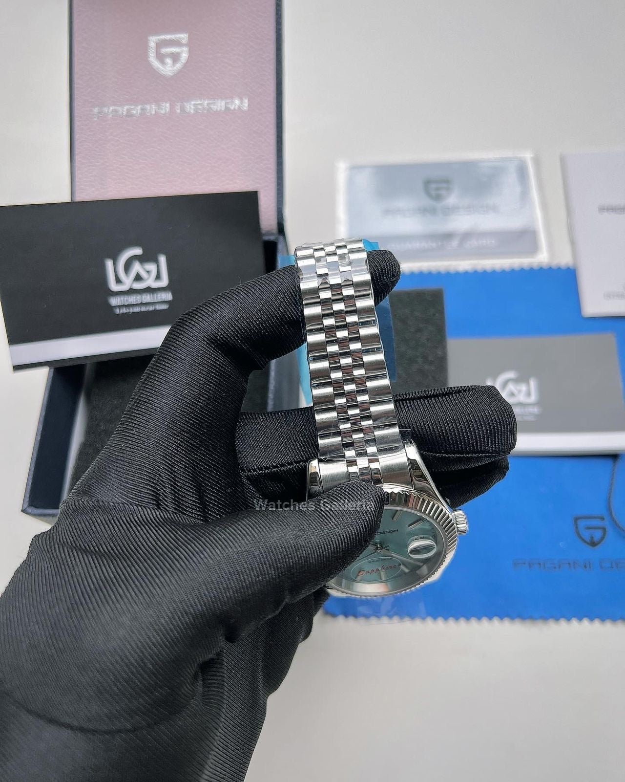 Pagani Design DateJust Automatic (Ice Blue) PD1645