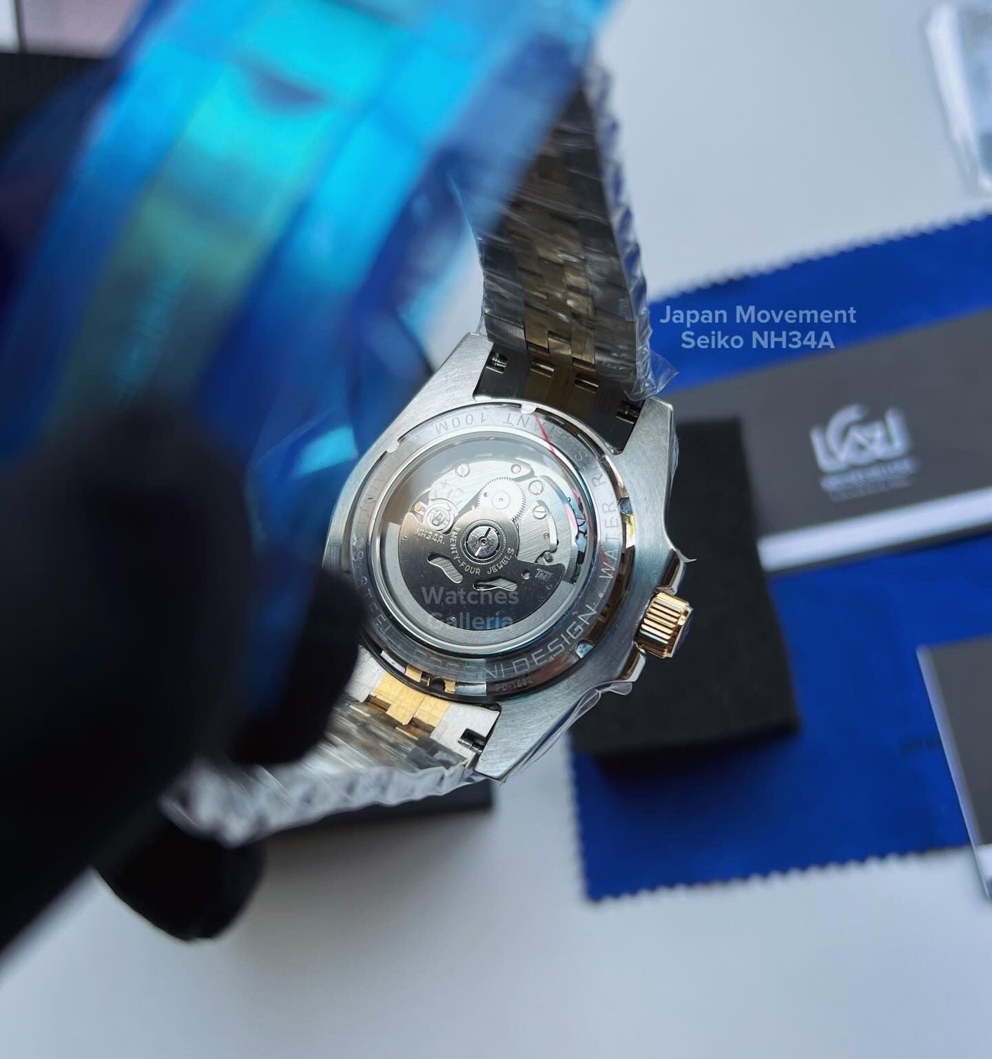 Pagani Design GMT Master II V5 Automatic Seiko NH34A (Two Tone) PD1662A âDISCONTINUEDâ
