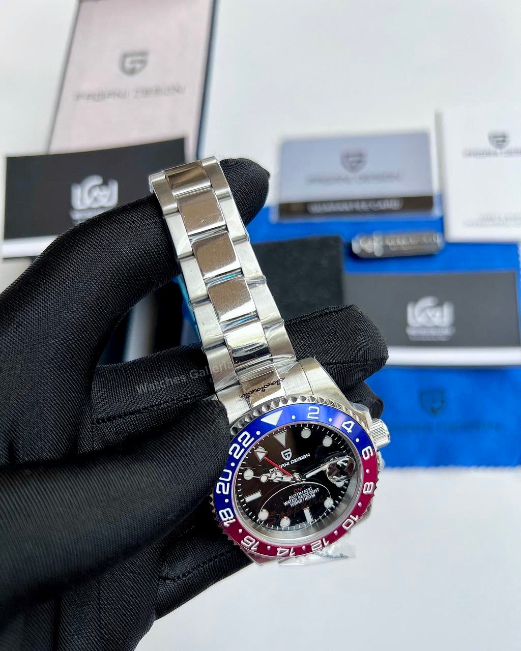 Pagani Design GMT Master Automatic (Pepsi) PD1662